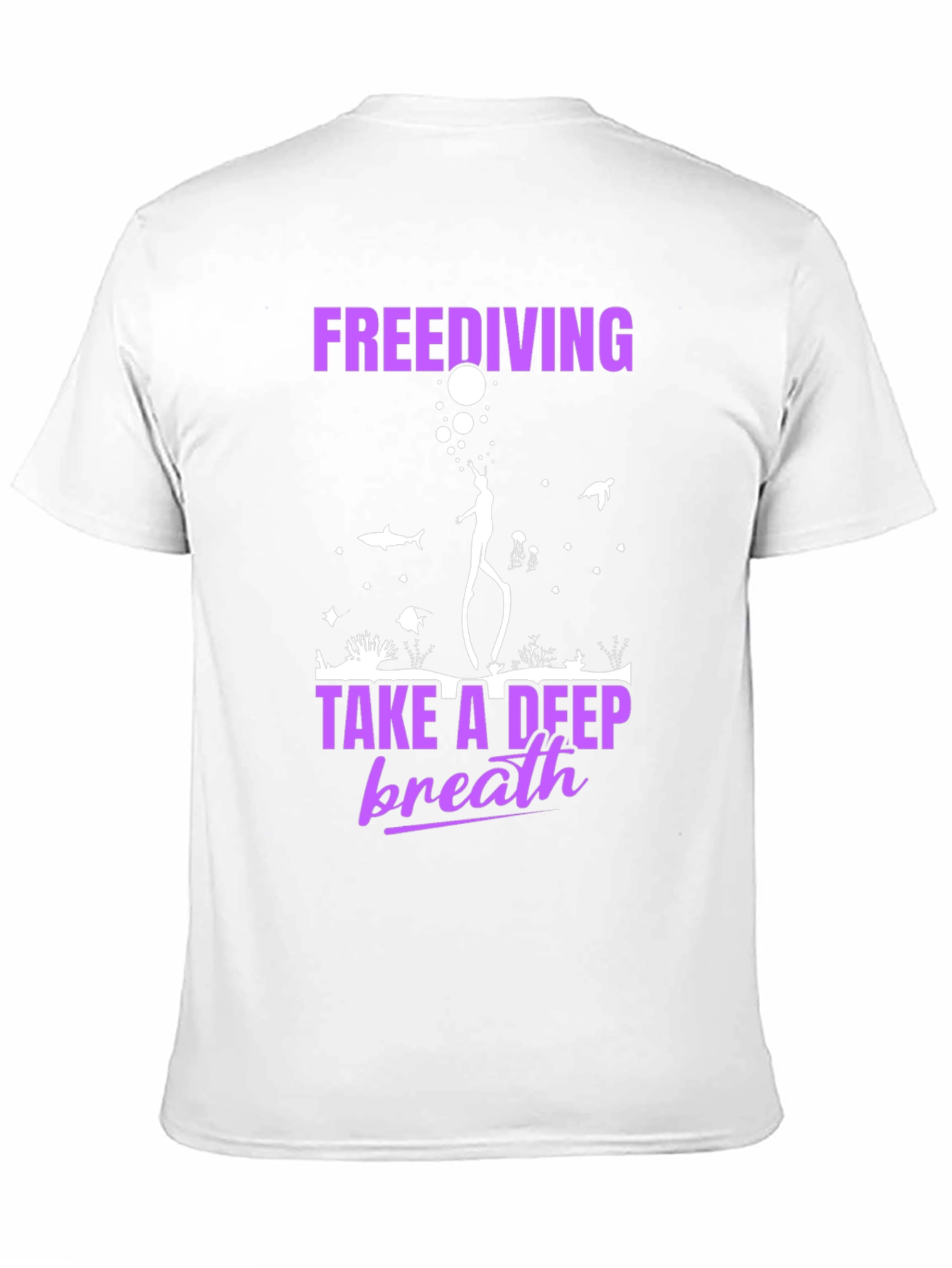 Freediving T-Shirt: Take a Deep Breath