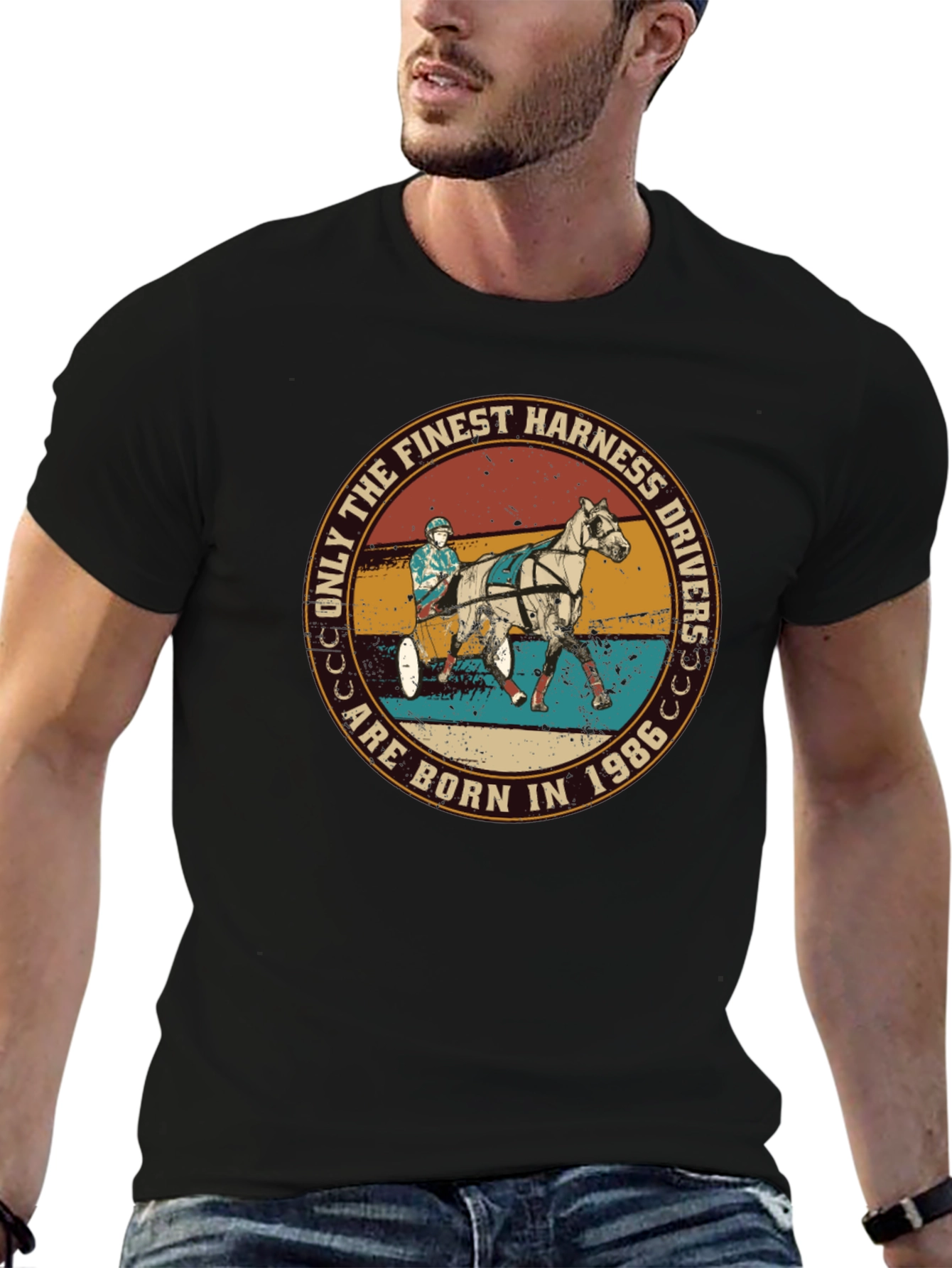 Finest Harness Drivers Born in 1986 T-Shirt