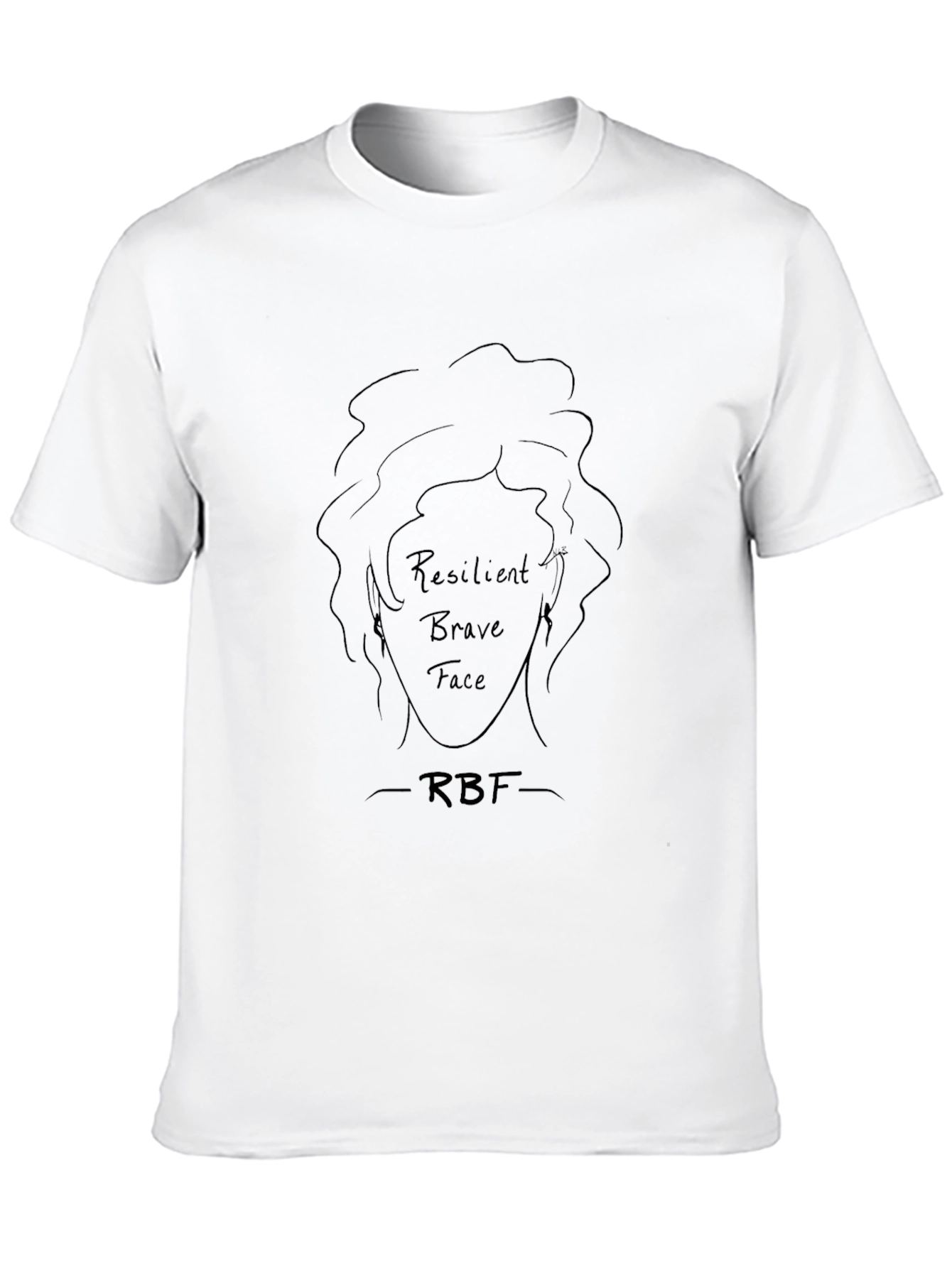 Resilient Brave Face RBF T-Shirt - Unisex