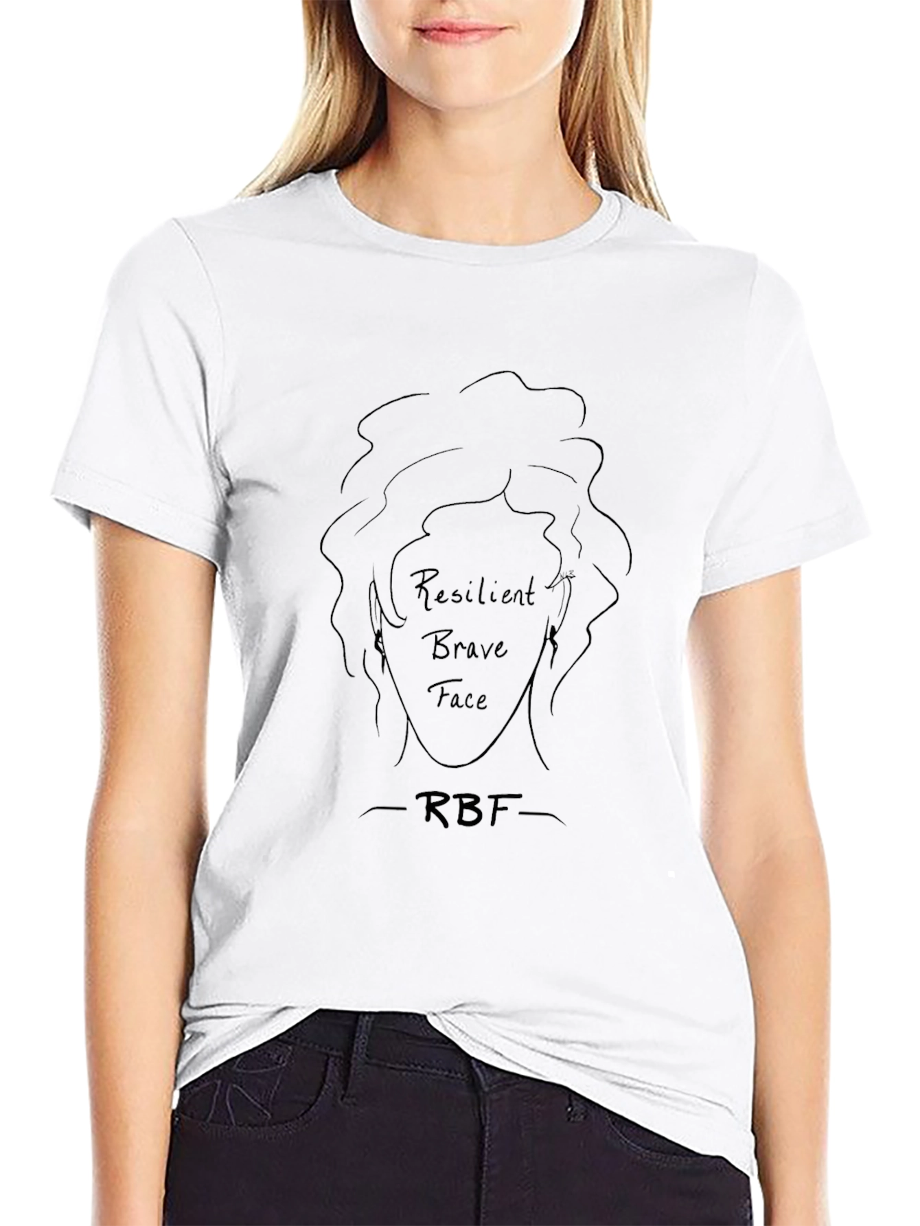 Resilient Brave Face RBF T-Shirt - Unisex