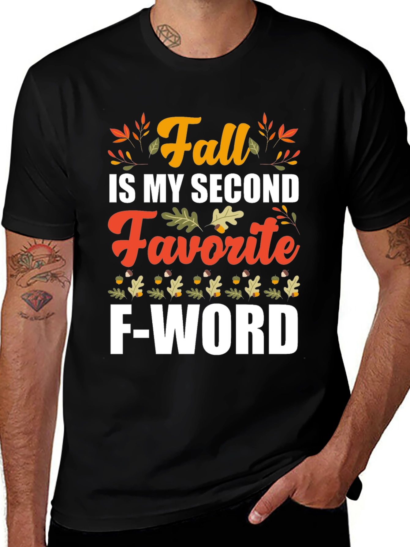 Fall My Second Favorite F-Word T-Shirt