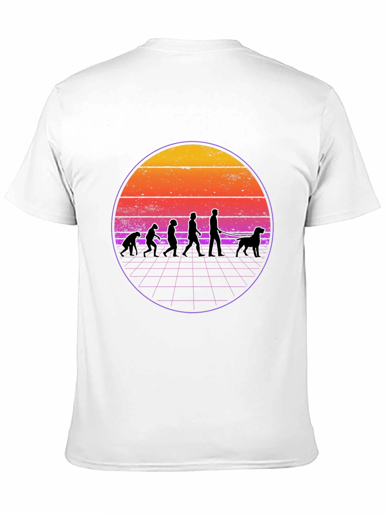 Evolution of Dog Walking T-Shirt