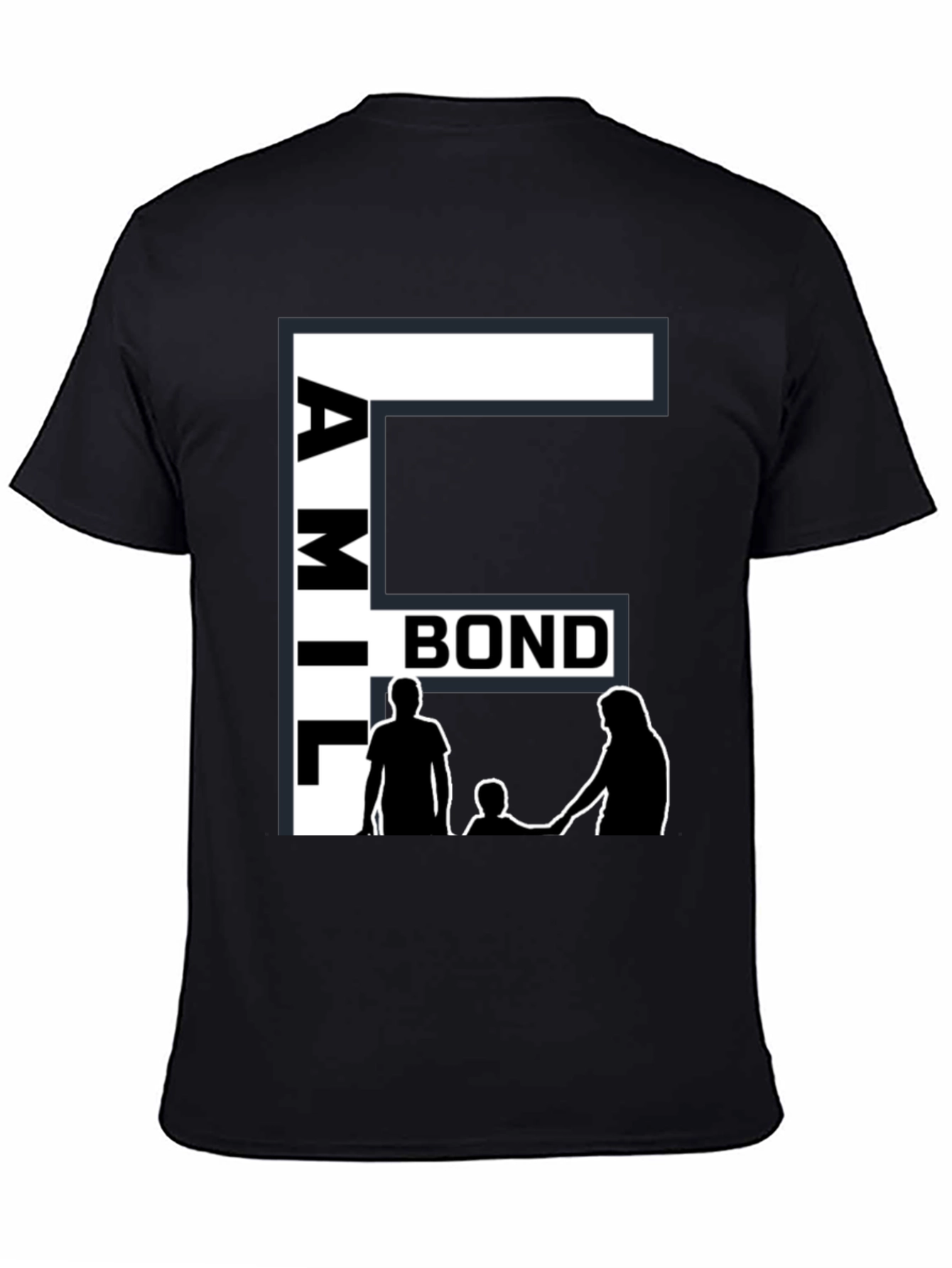 Family Bond Black T-Shirt