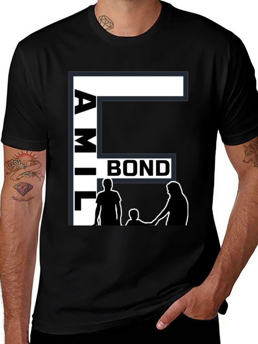 Family Bond Black T-Shirt