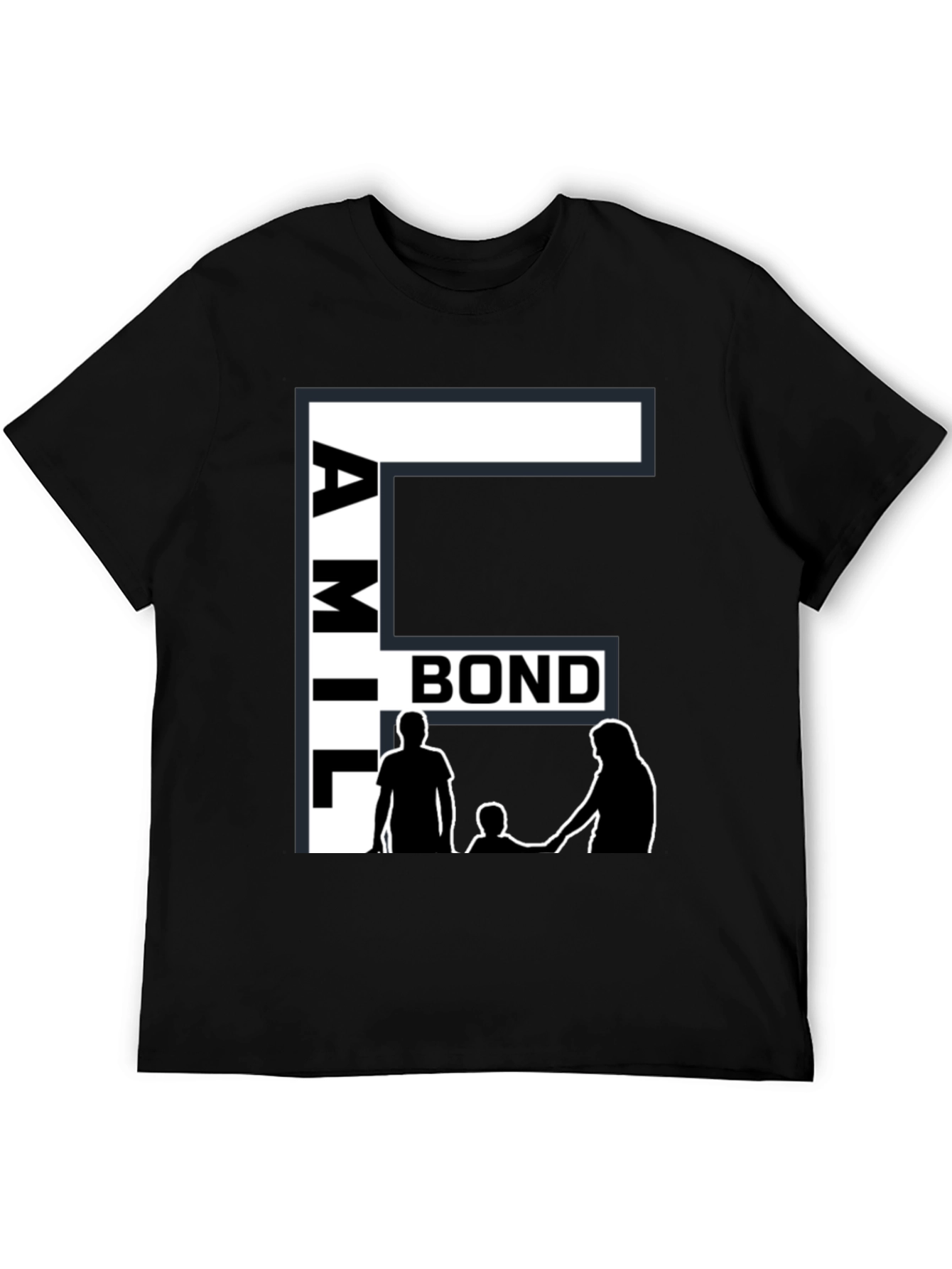 Family Bond Black T-Shirt