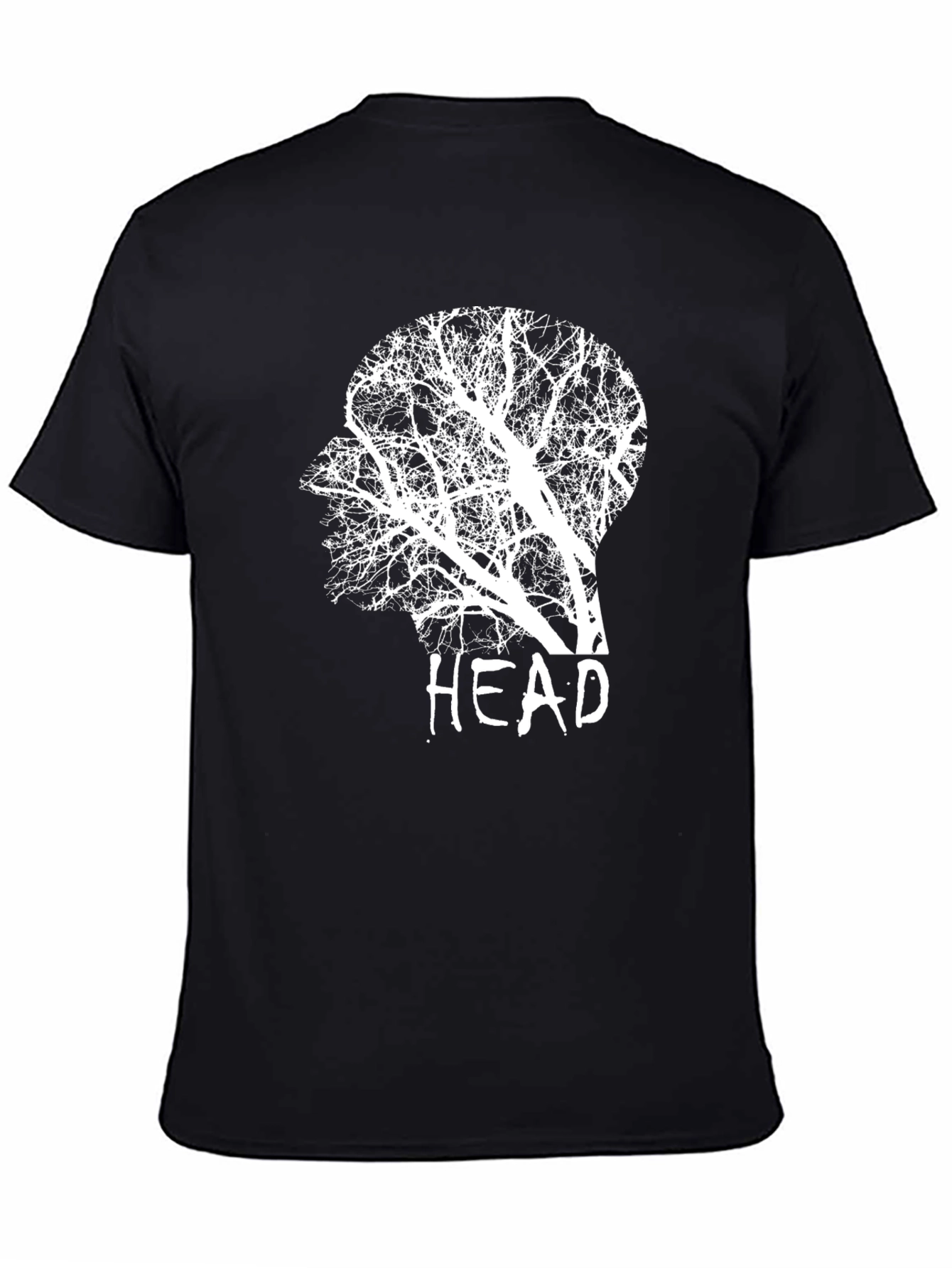 Tree Head Graphic Tee - Artistic Menswear
