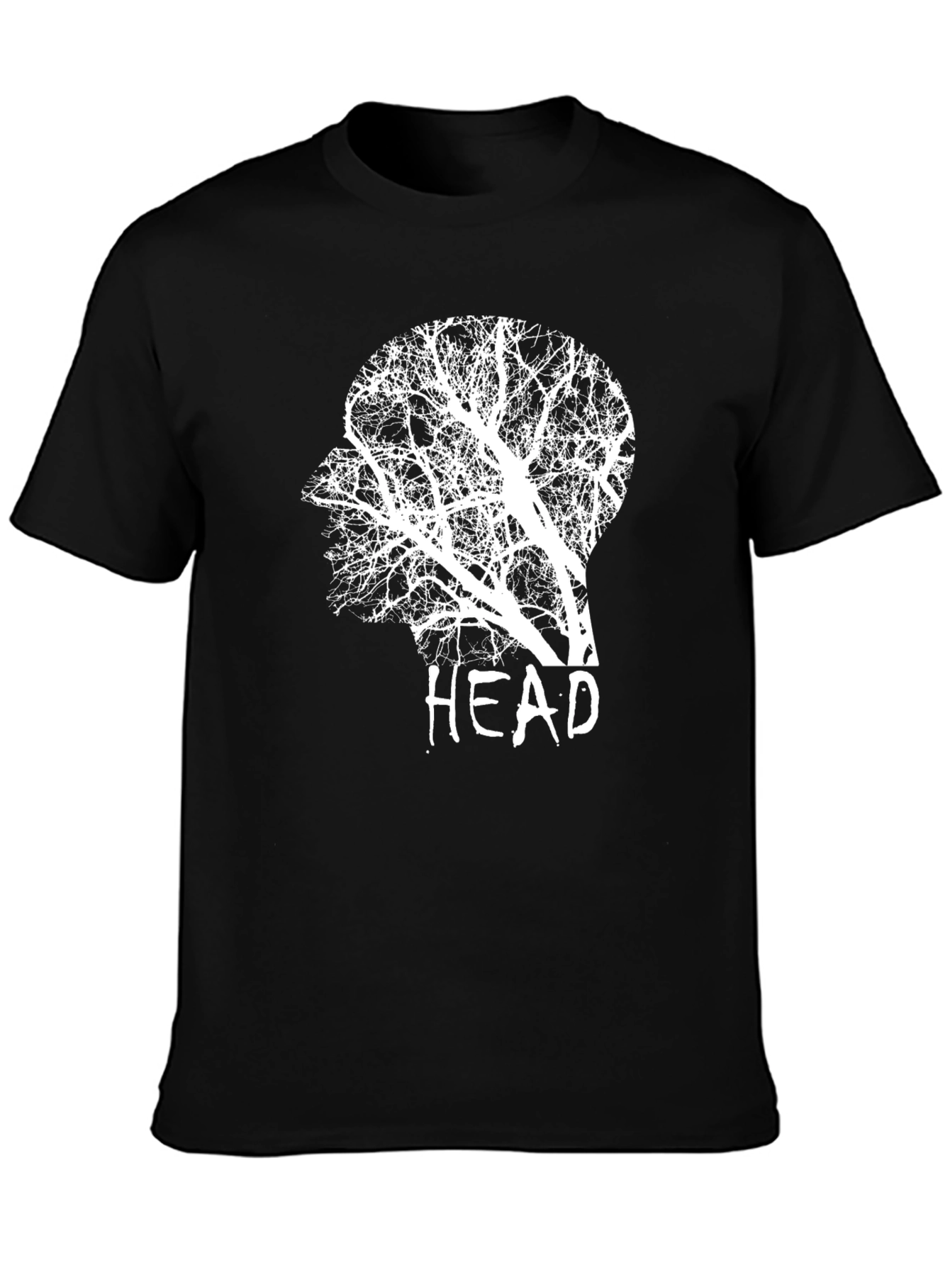 Tree Head Graphic Tee - Artistic Menswear