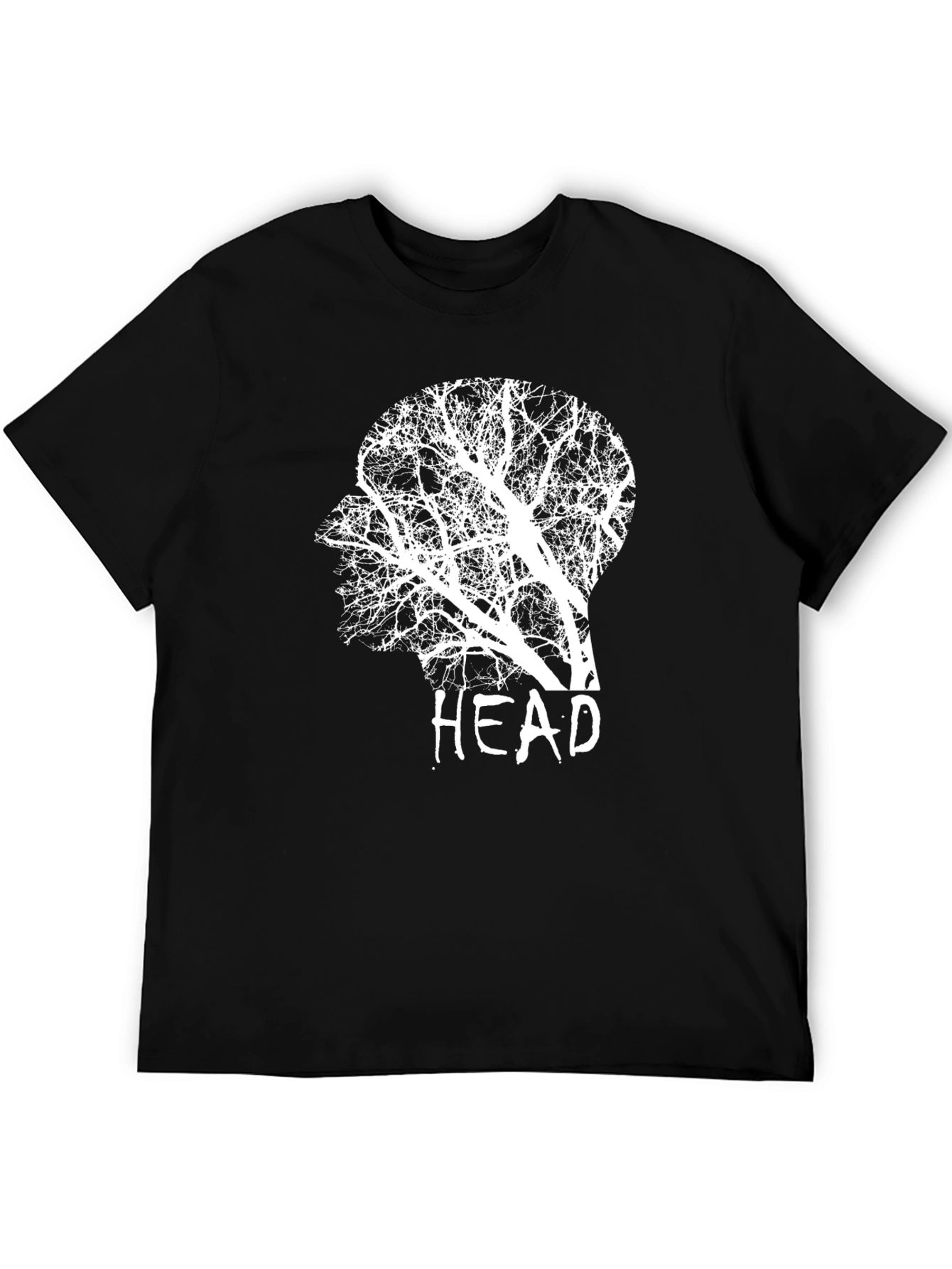 Tree Head Graphic Tee - Artistic Menswear