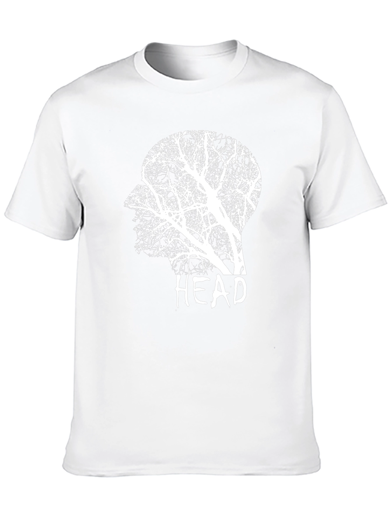 Tree Head Graphic Tee - Artistic Menswear