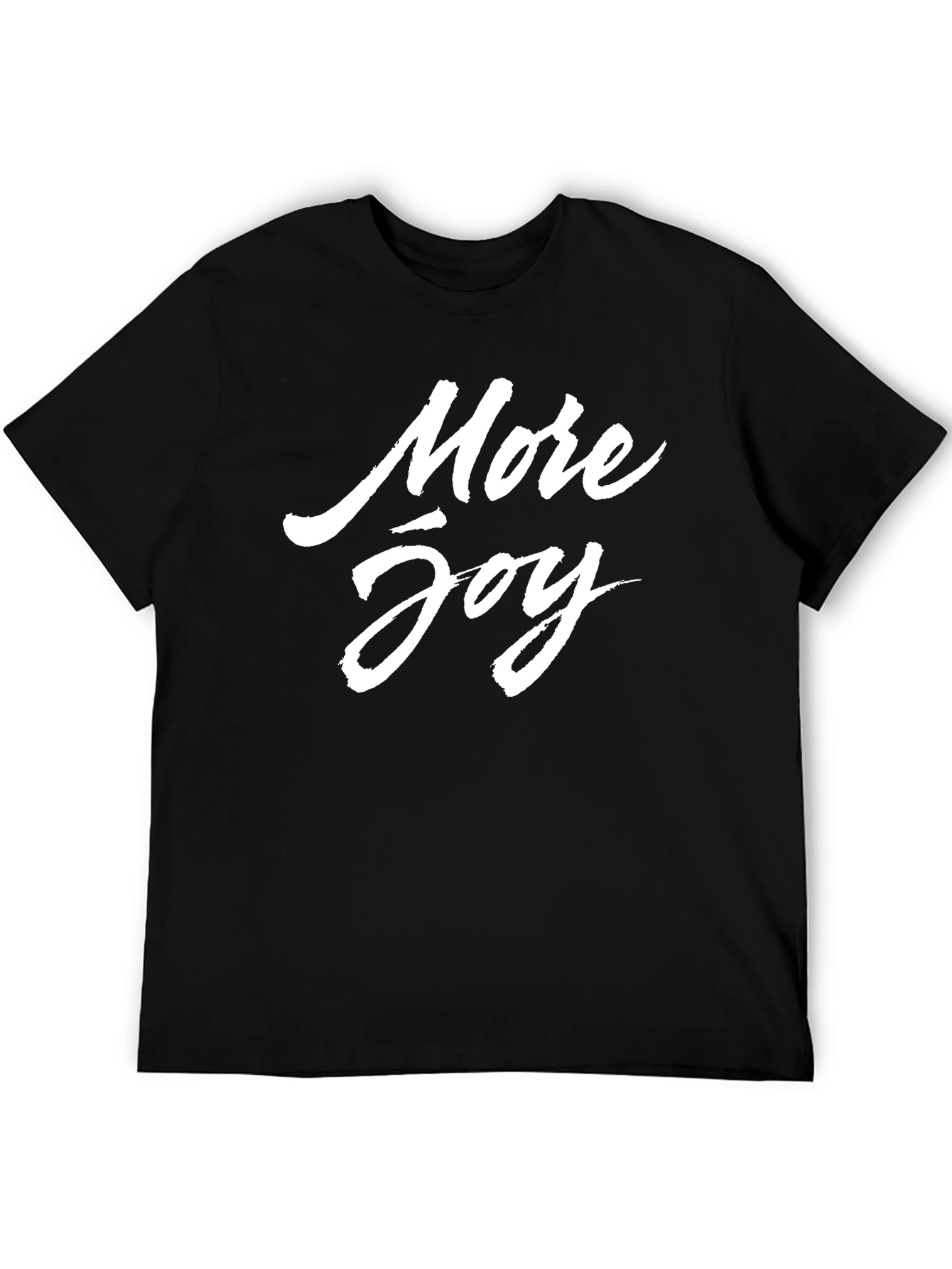 More Joy Black Graphic Tee