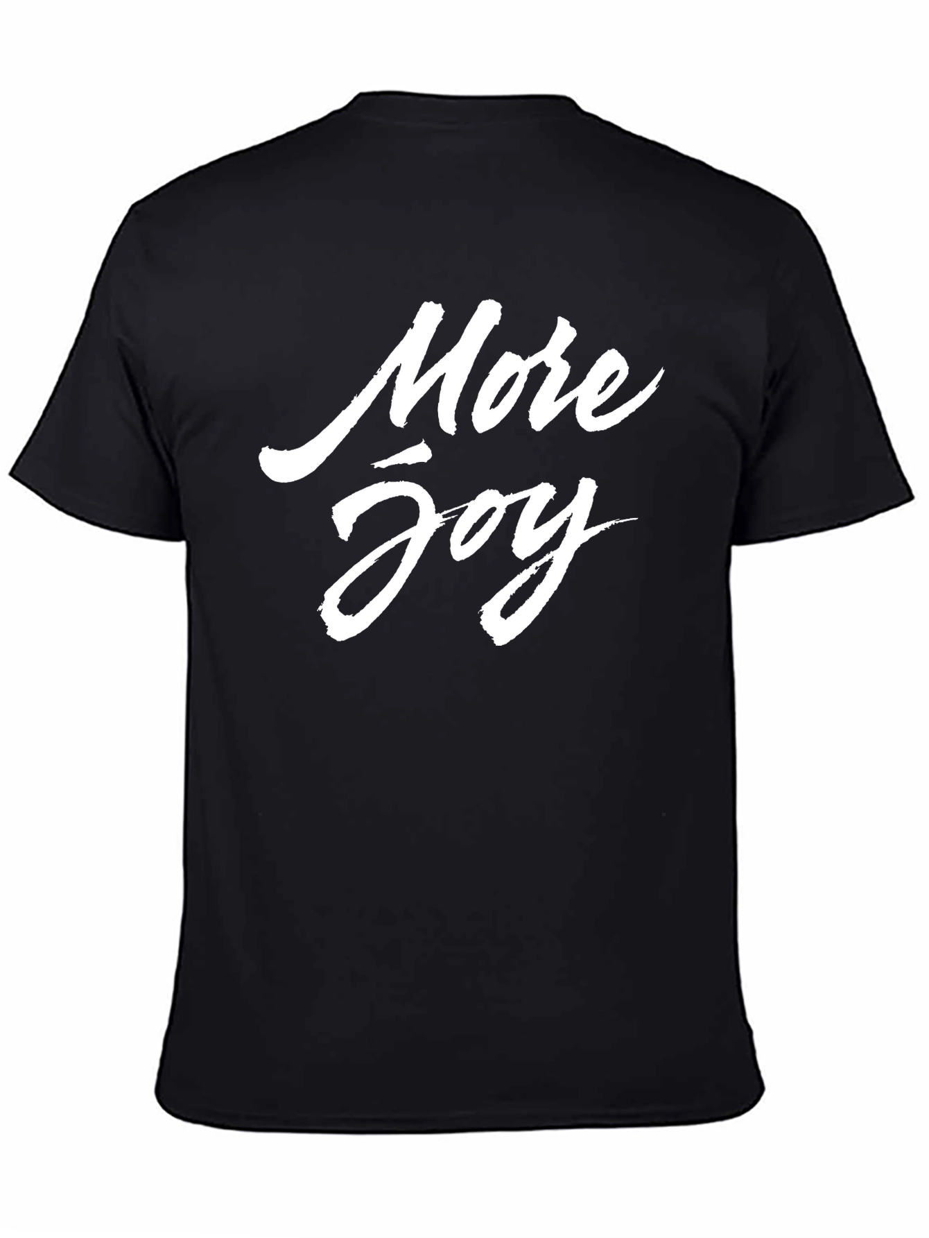 More Joy Black Graphic Tee