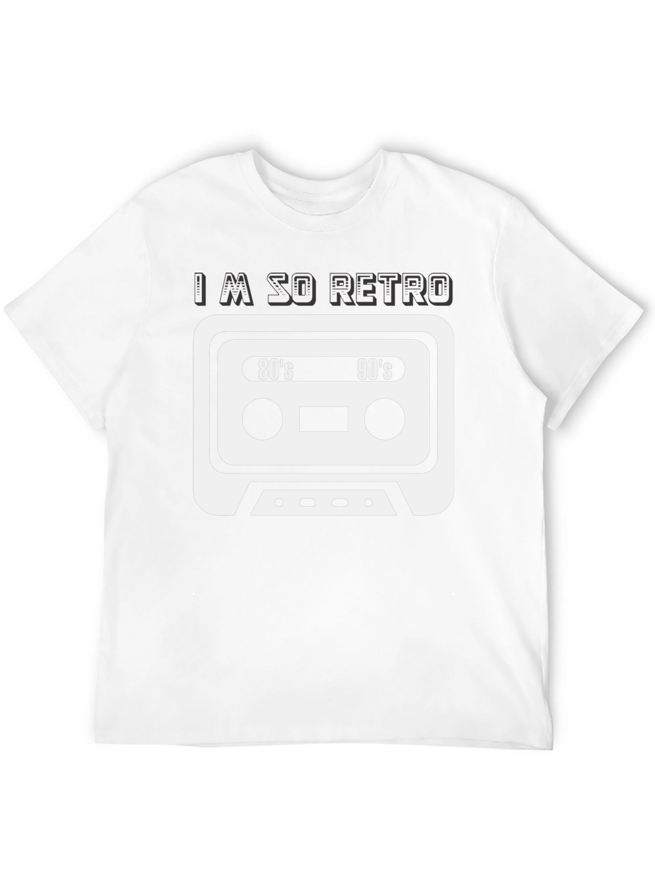 Retro 80s & 90s Cassette Tape T-Shirt
