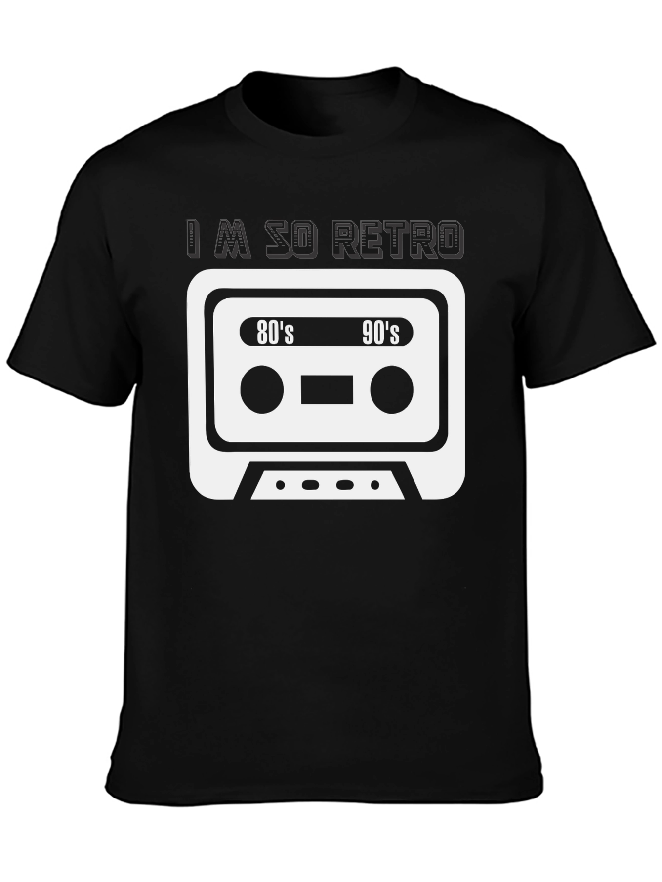 Retro 80s & 90s Cassette Tape T-Shirt
