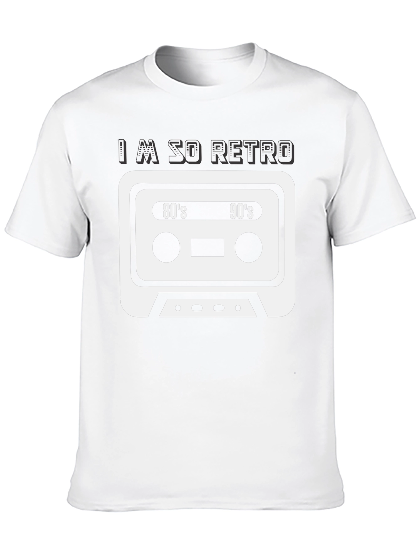Retro 80s & 90s Cassette Tape T-Shirt