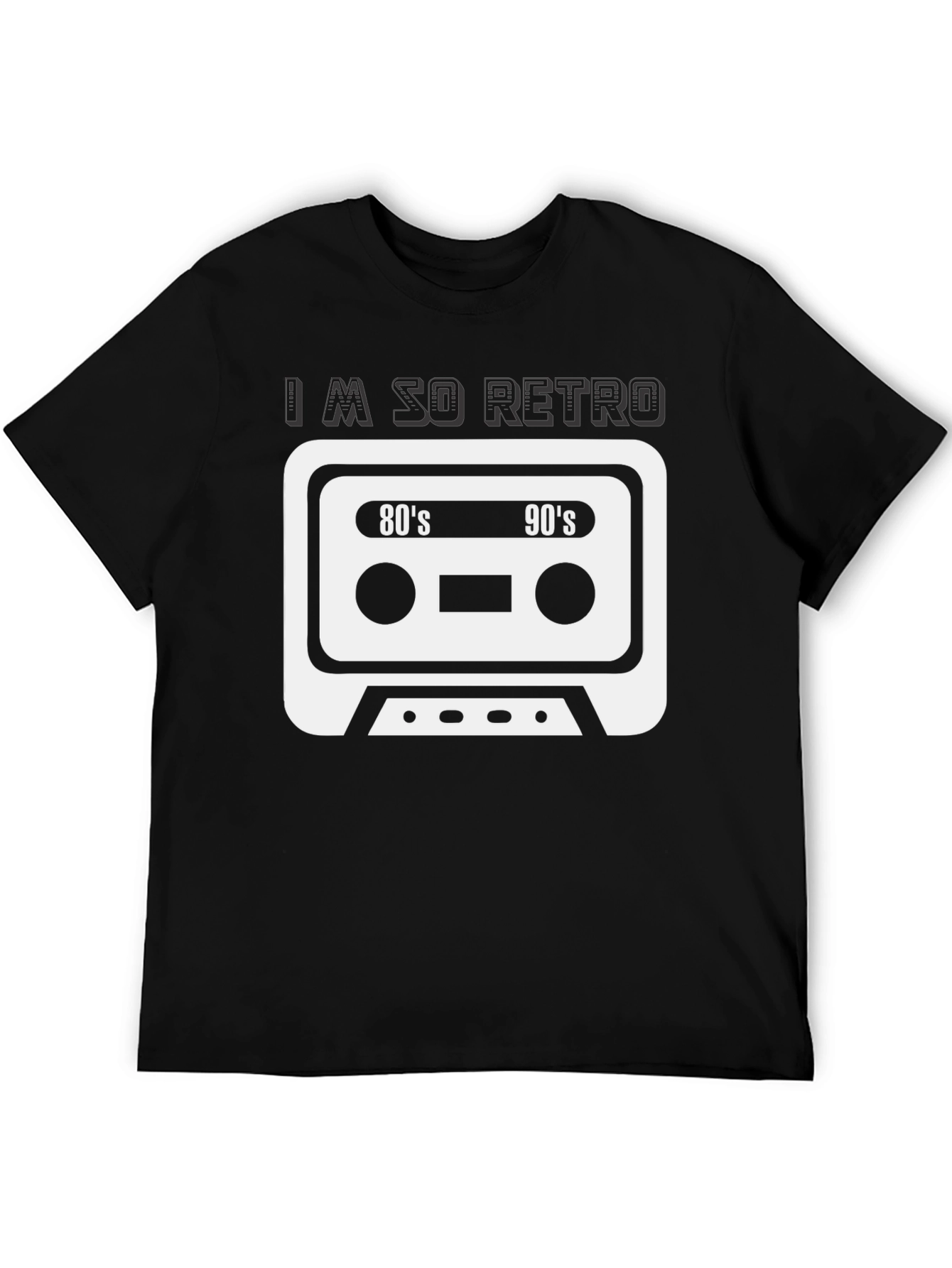 Retro 80s & 90s Cassette Tape T-Shirt