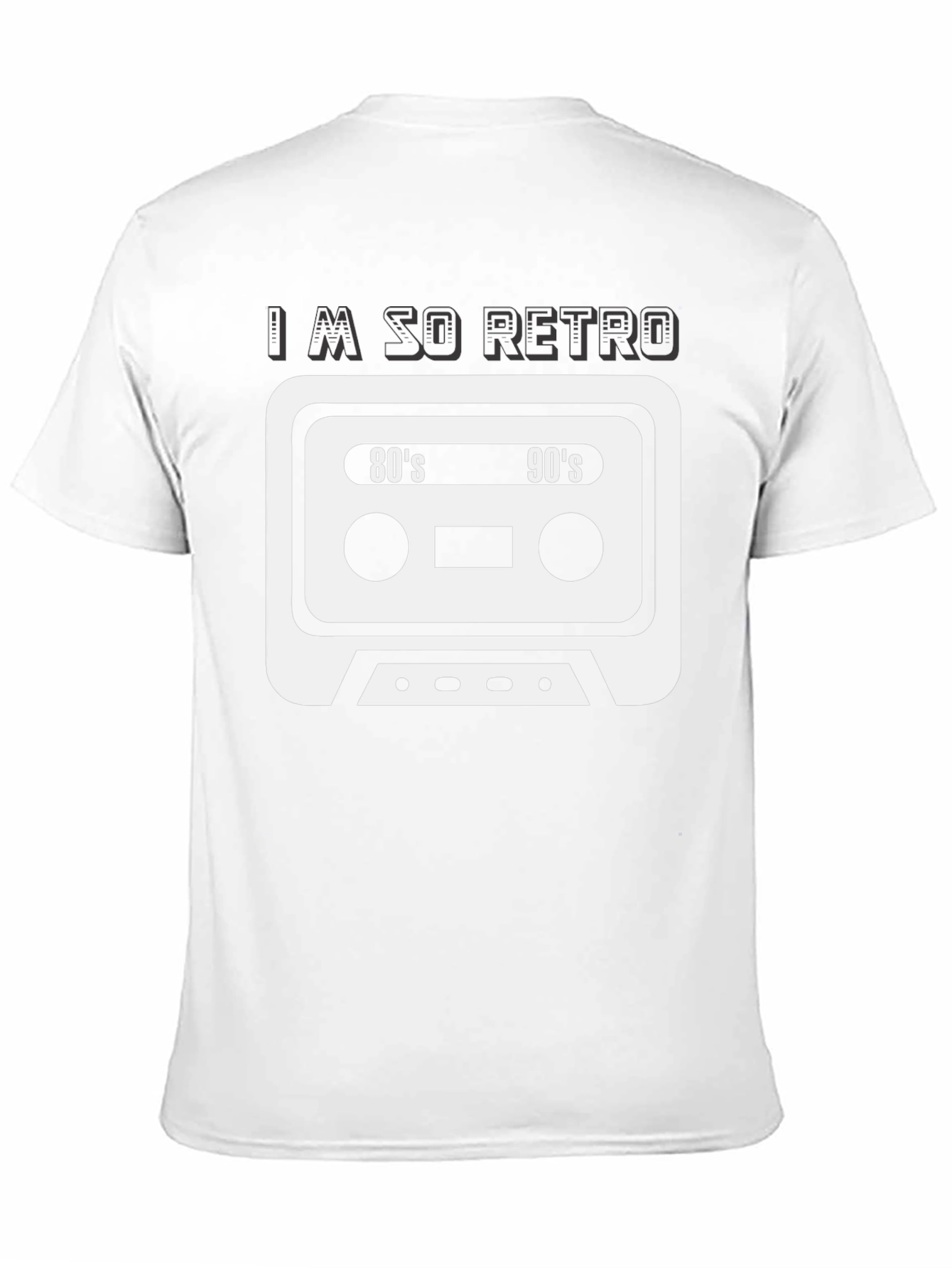 Retro 80s & 90s Cassette Tape T-Shirt