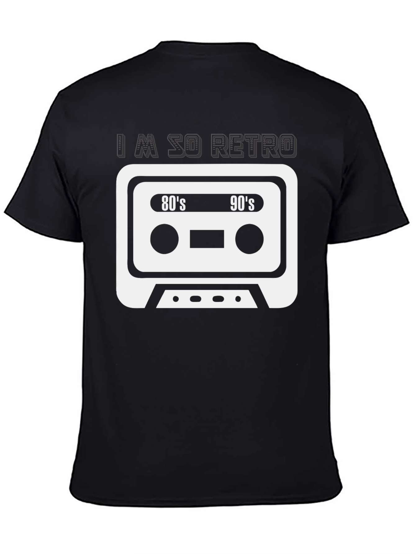 Retro 80s & 90s Cassette Tape T-Shirt