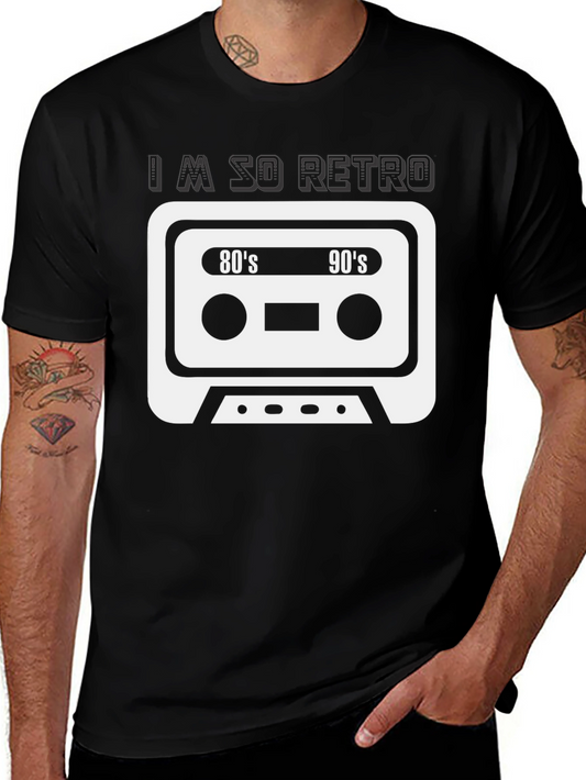 Retro 80s & 90s Cassette Tape T-Shirt