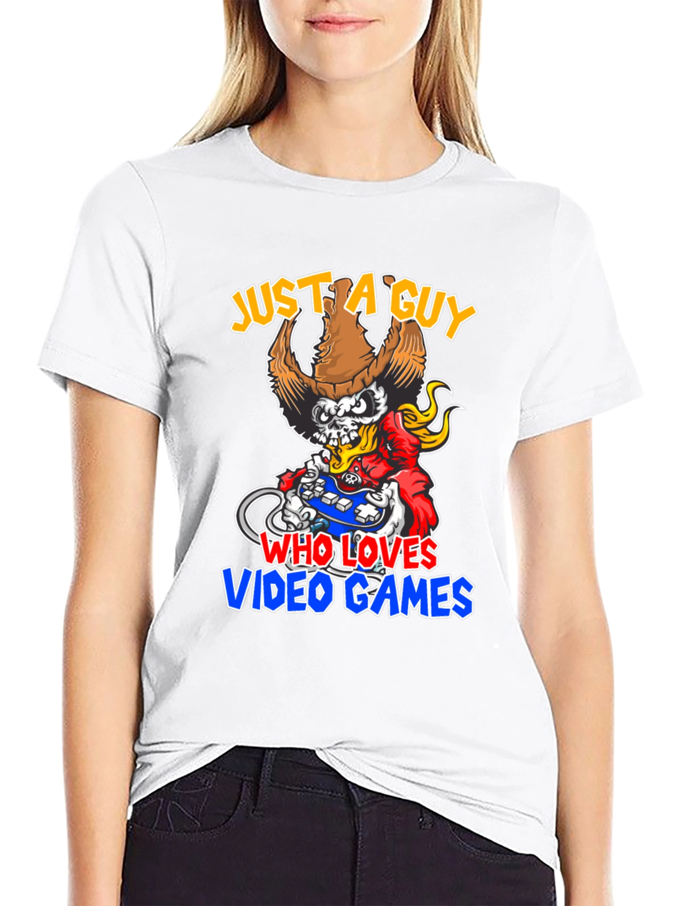 Just A Guy Who Loves Video Games T-Shirt
