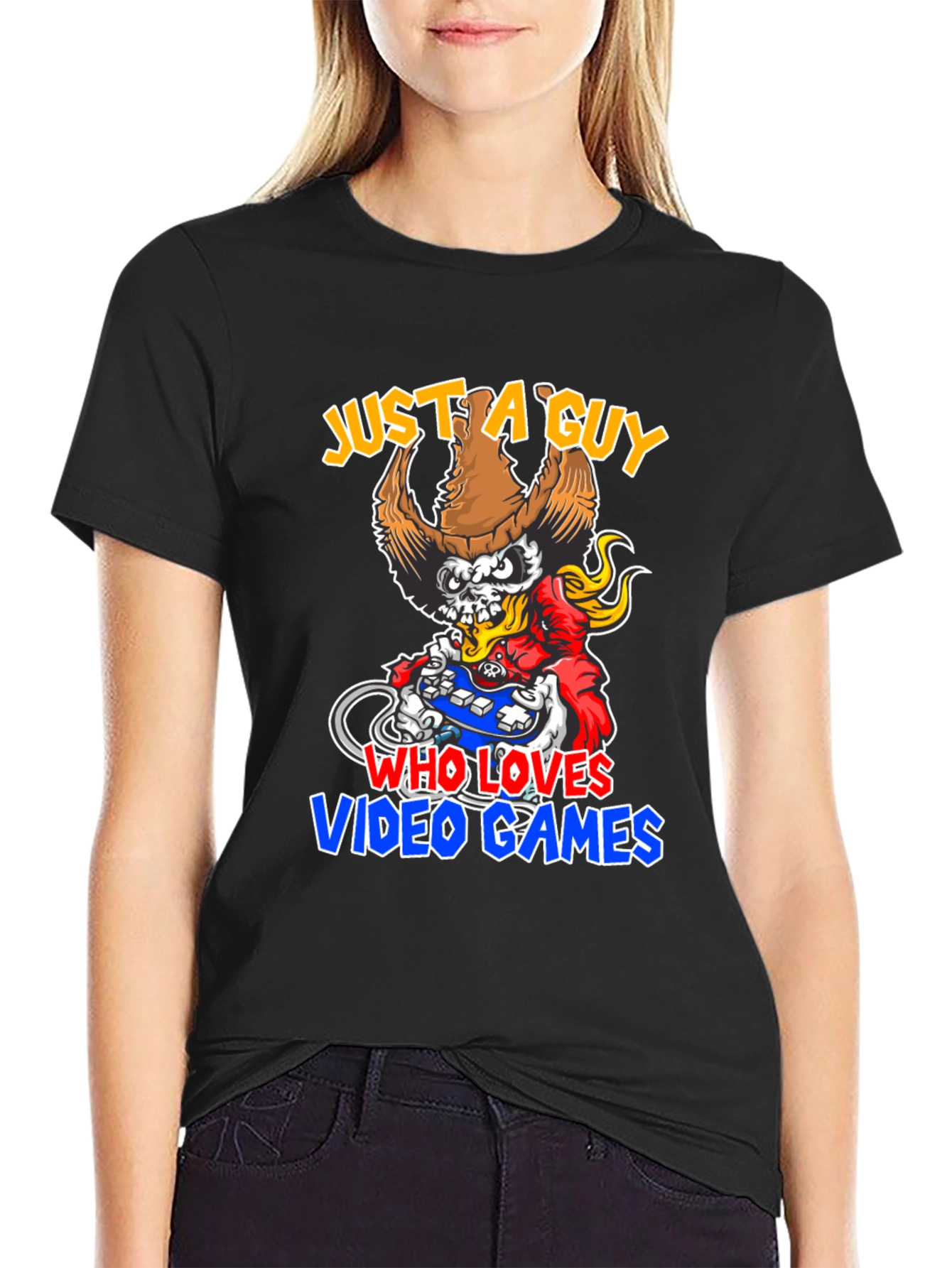 Just A Guy Who Loves Video Games T-Shirt