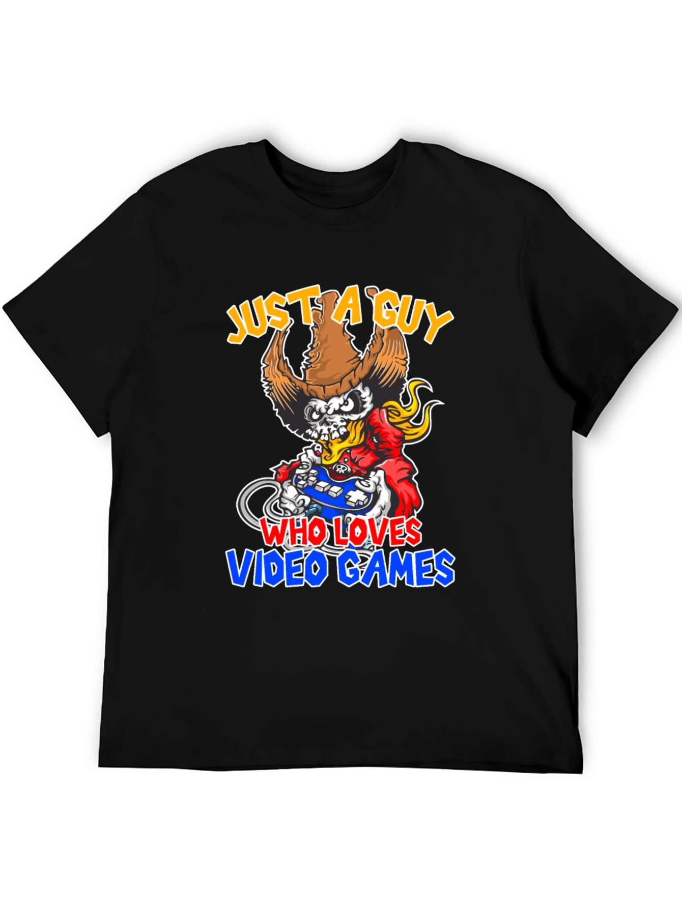 Just A Guy Who Loves Video Games T-Shirt