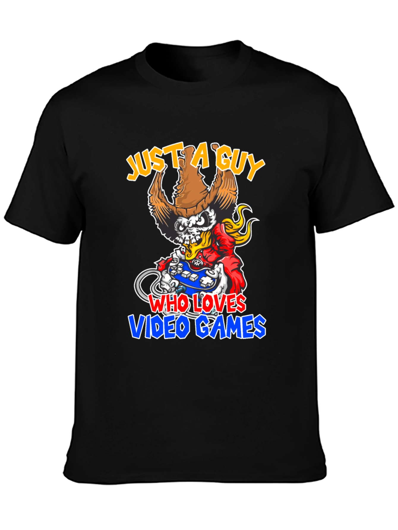 Just A Guy Who Loves Video Games T-Shirt