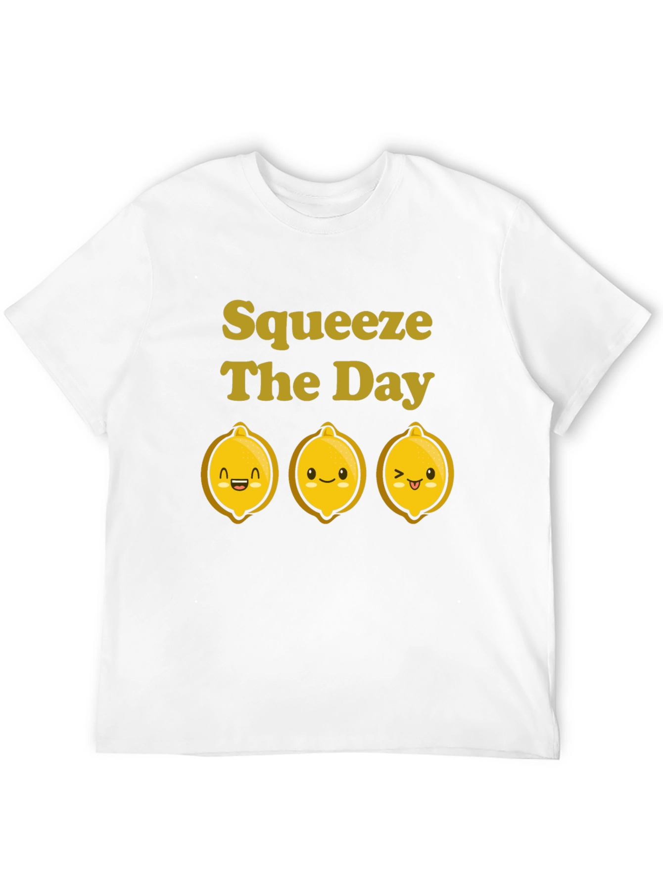 Squeeze The Day Lemon Graphic T-Shirt