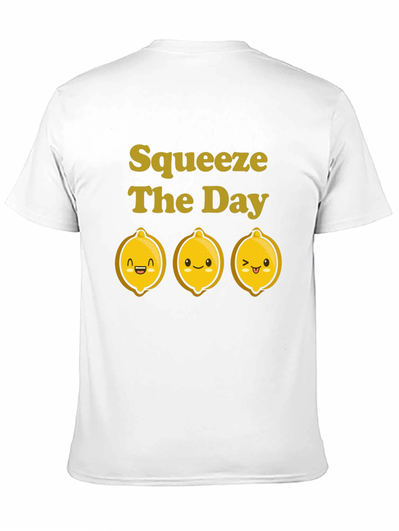 Squeeze The Day Lemon Graphic T-Shirt