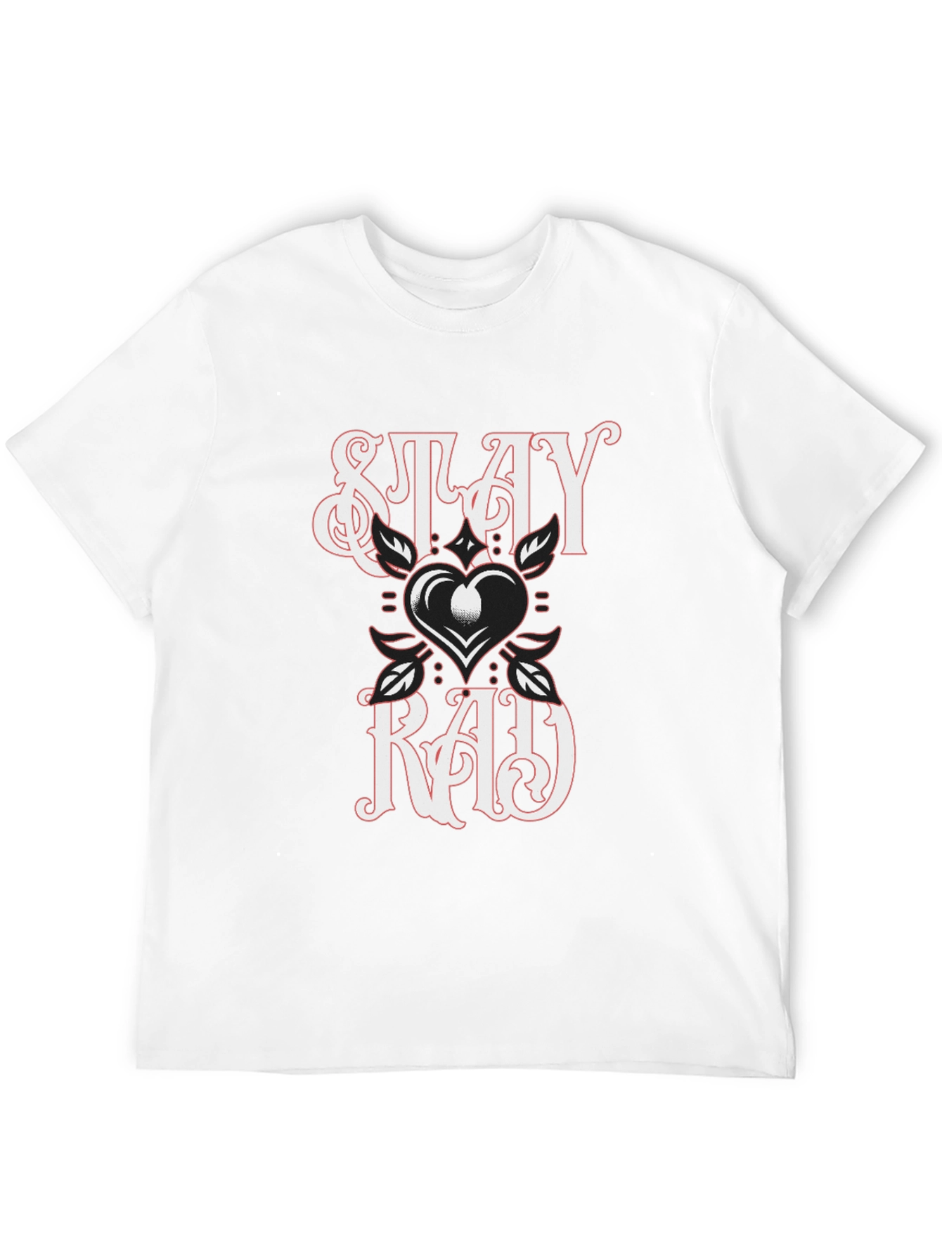 Stay Rad Graphic Tee - Premium Cotton