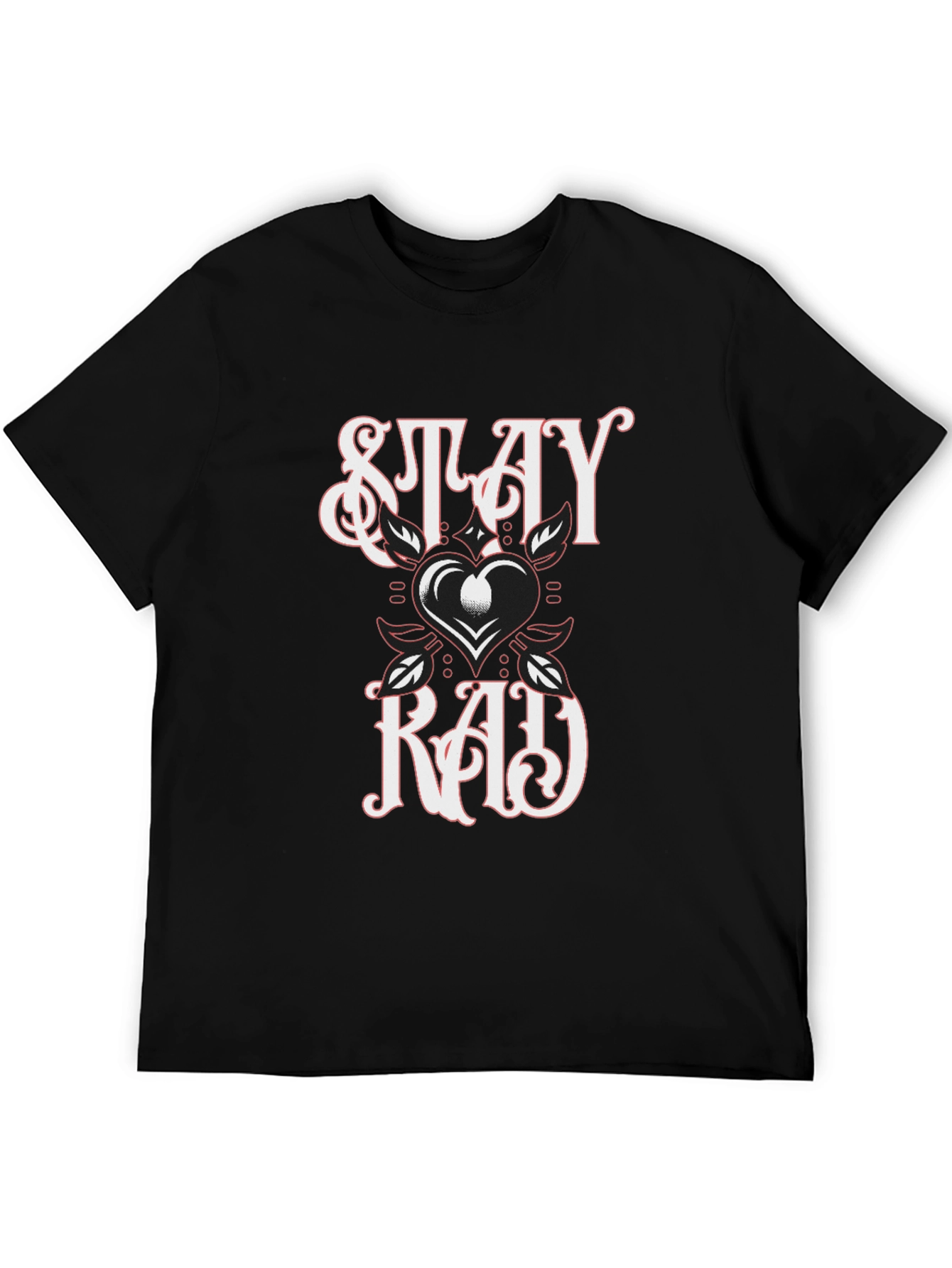Stay Rad Graphic Tee - Premium Cotton