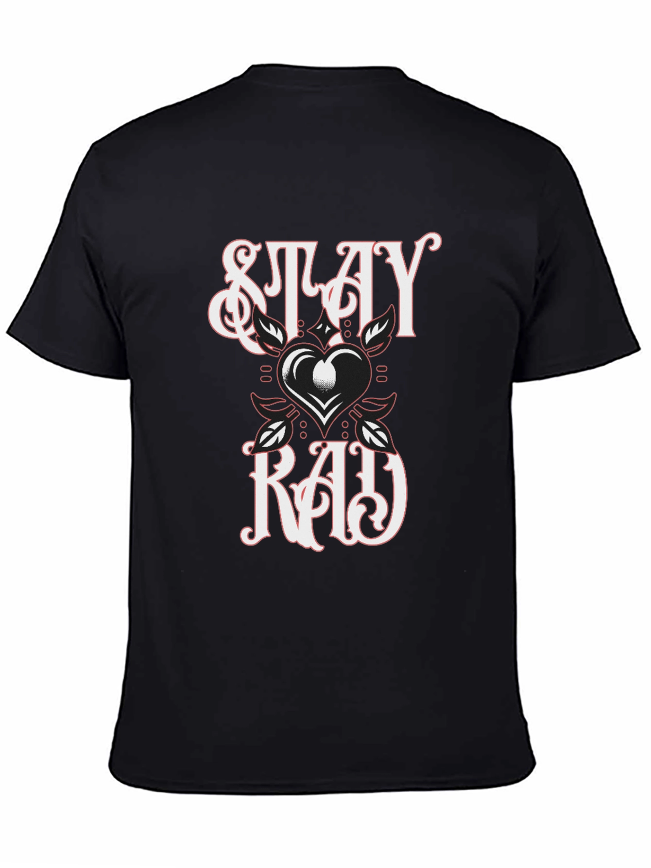 Stay Rad Graphic Tee - Premium Cotton