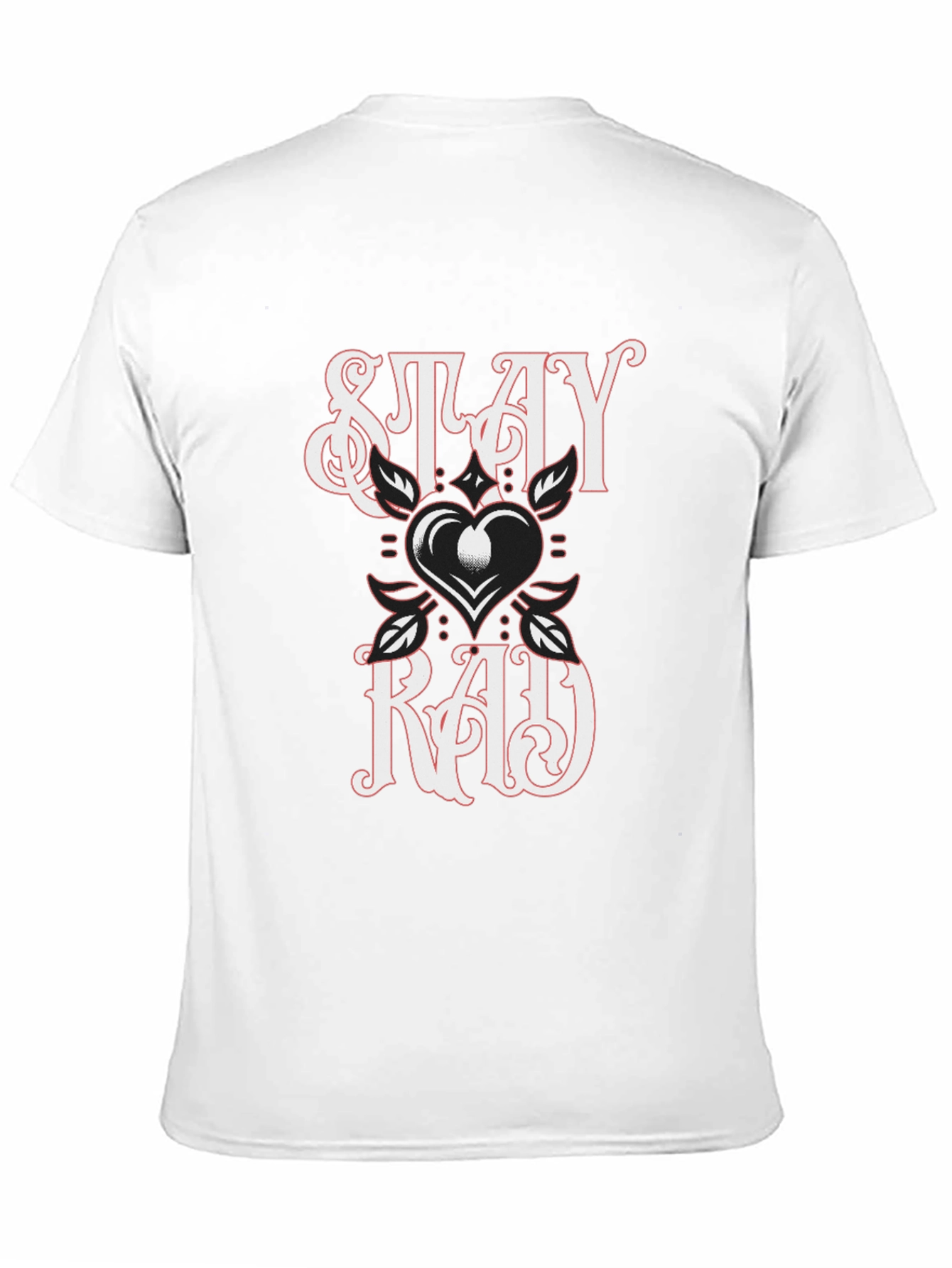 Stay Rad Graphic Tee - Premium Cotton