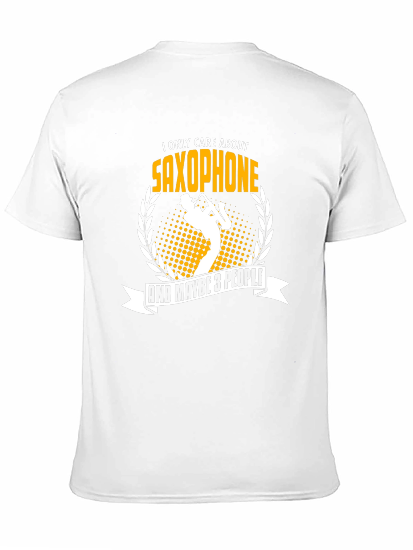 Saxophone Lover T-Shirt: I Only Care About Saxophone