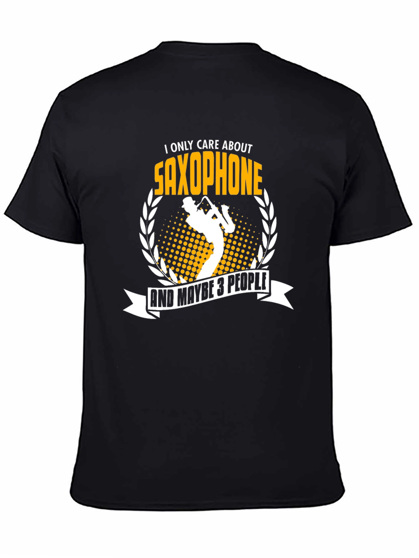 Saxophone Lover T-Shirt: I Only Care About Saxophone