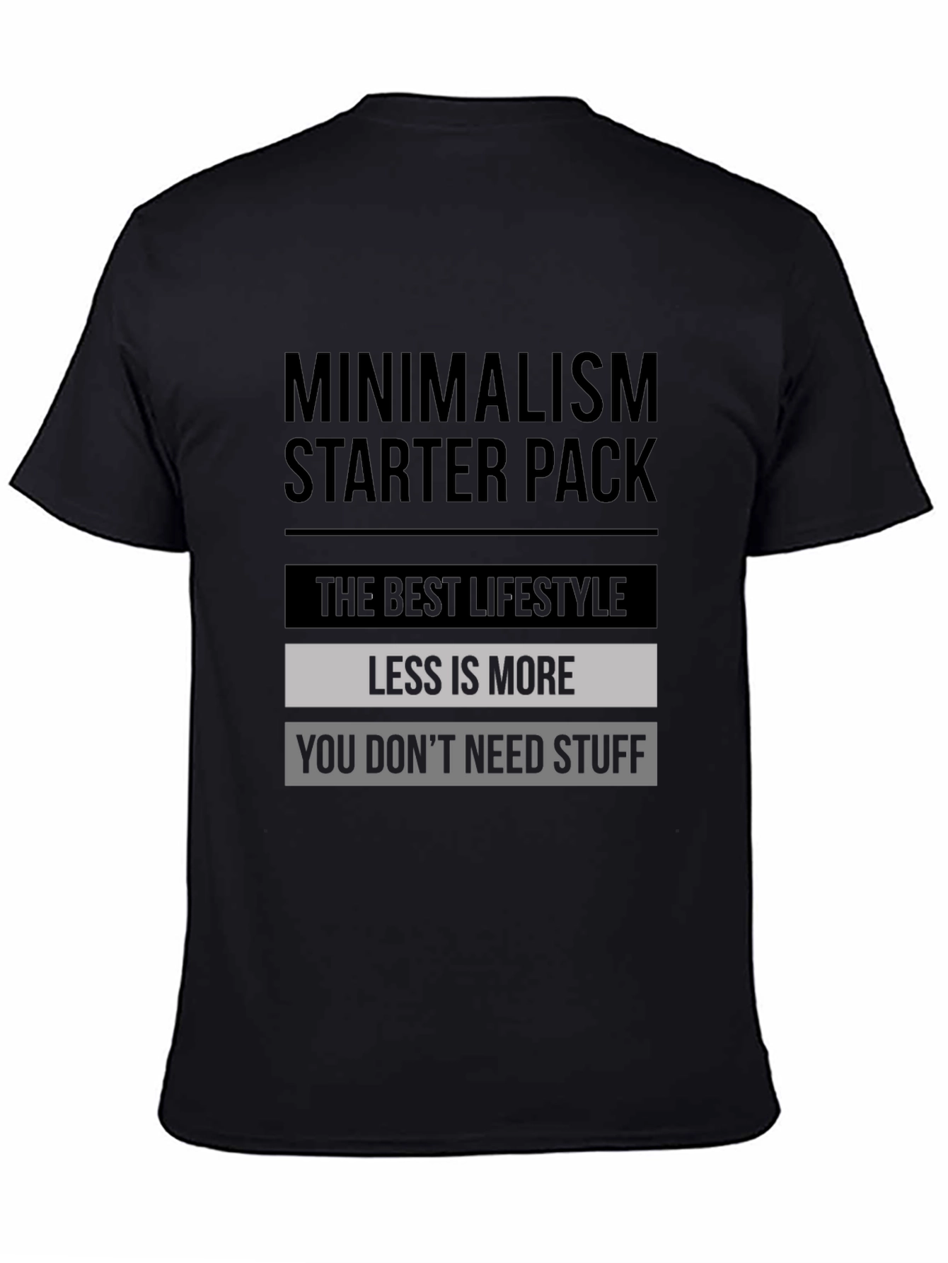 Minimalism Starter Pack Graphic Tee
