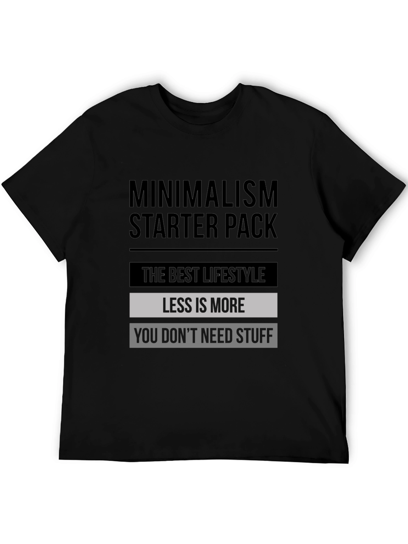 Minimalism Starter Pack Graphic Tee