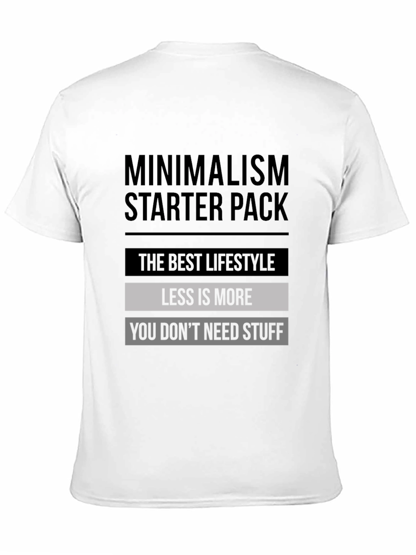 Minimalism Starter Pack Graphic Tee