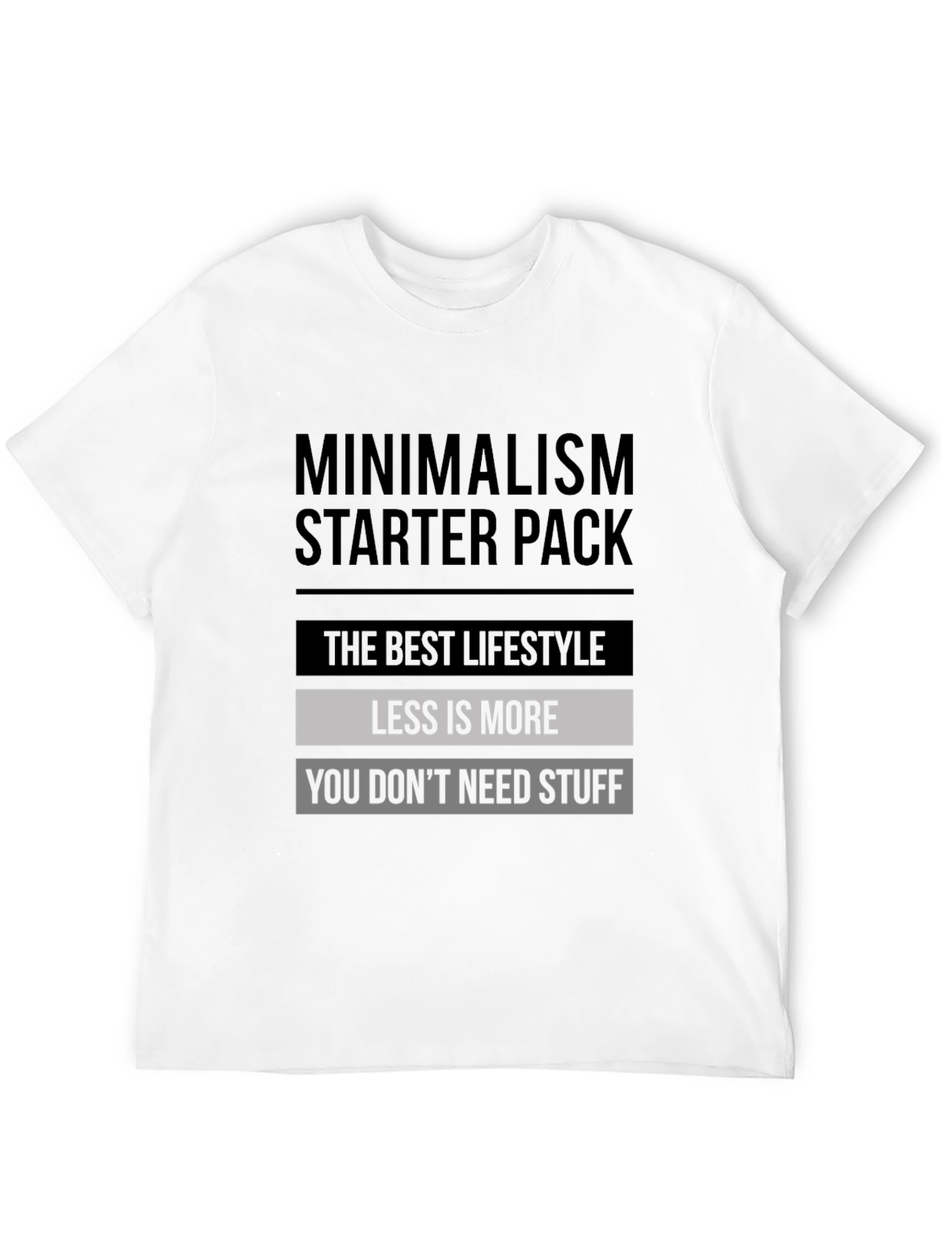 Minimalism Starter Pack Graphic Tee
