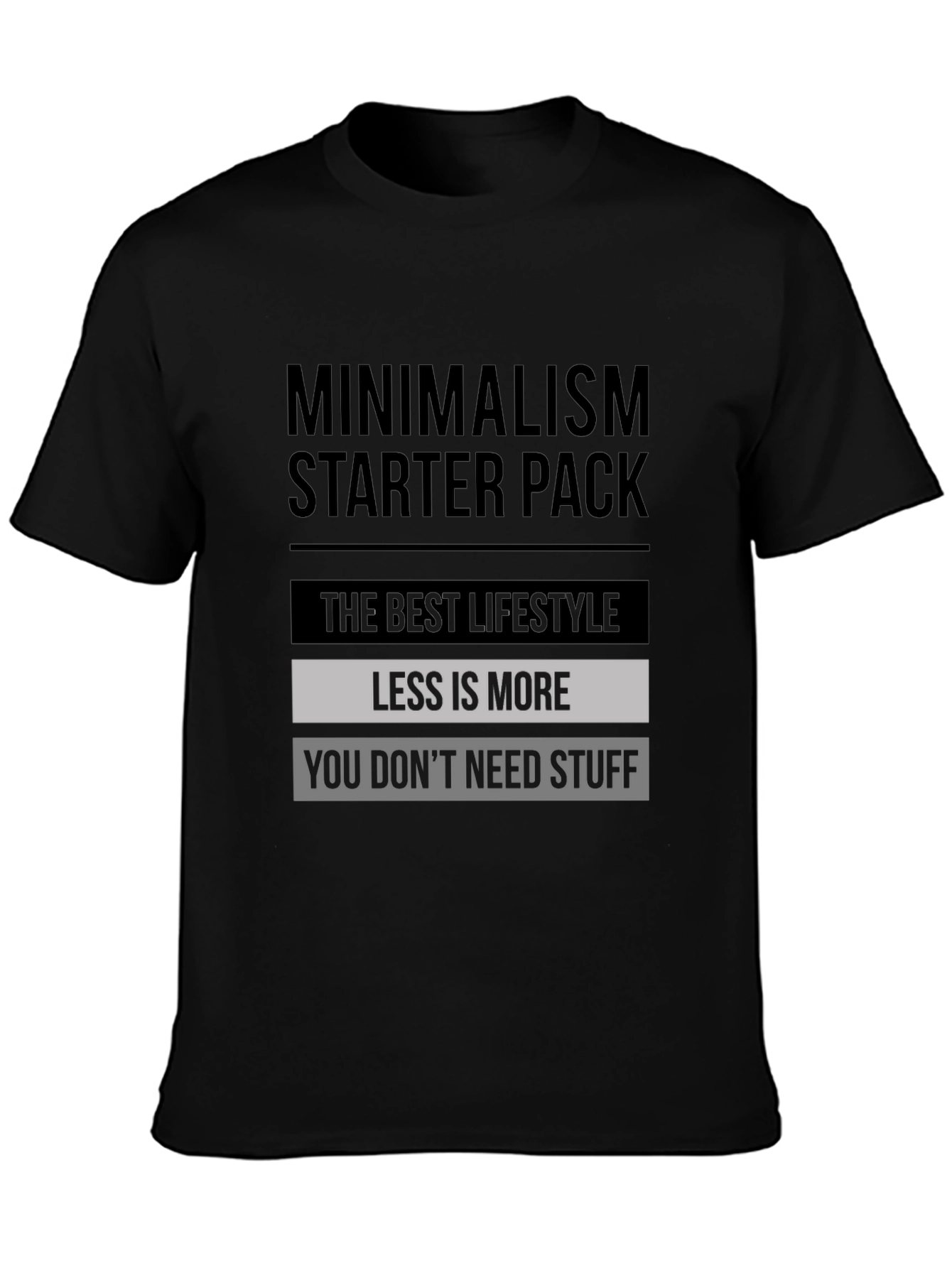 Minimalism Starter Pack Graphic Tee