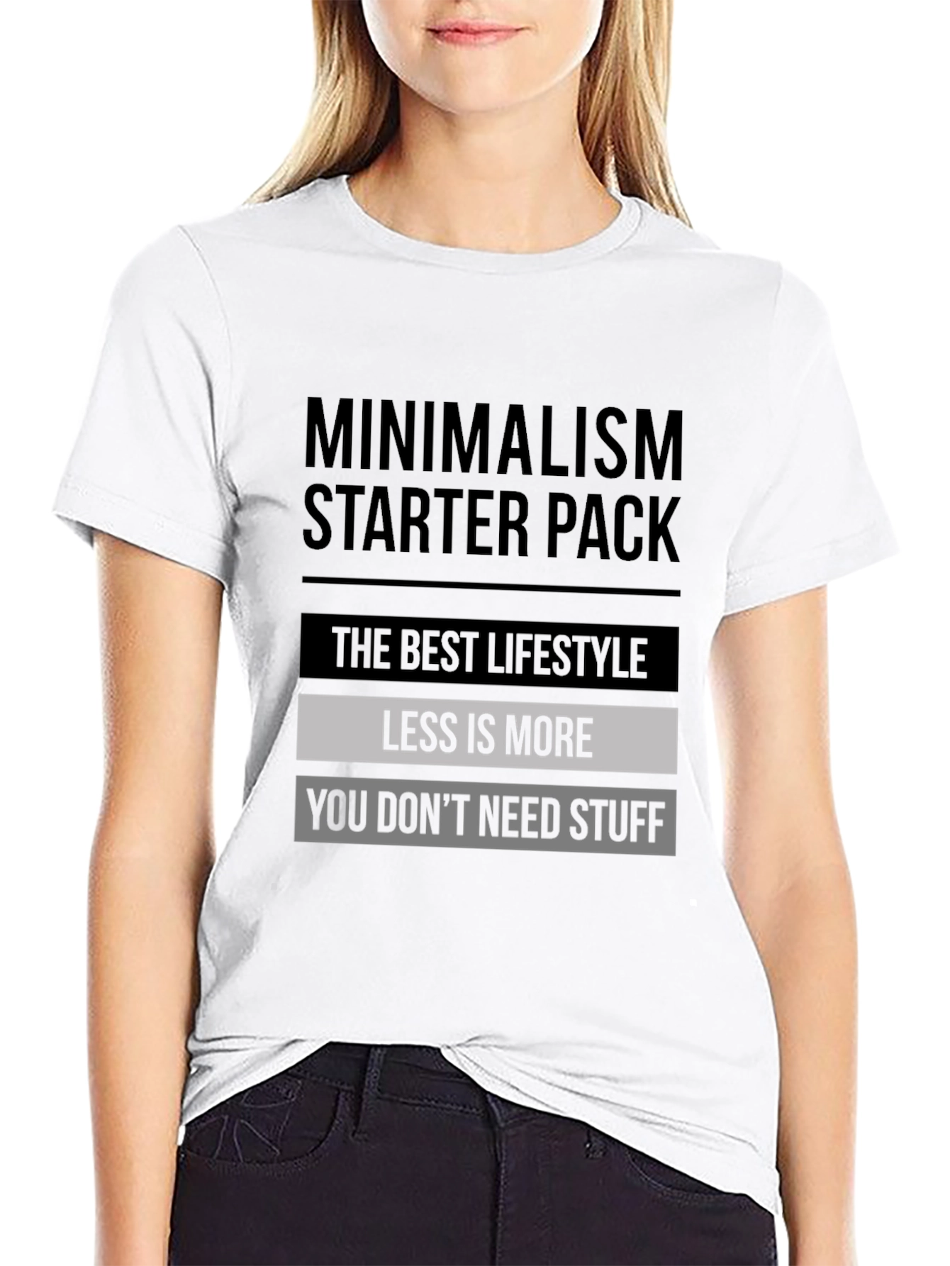 Minimalism Starter Pack Graphic Tee