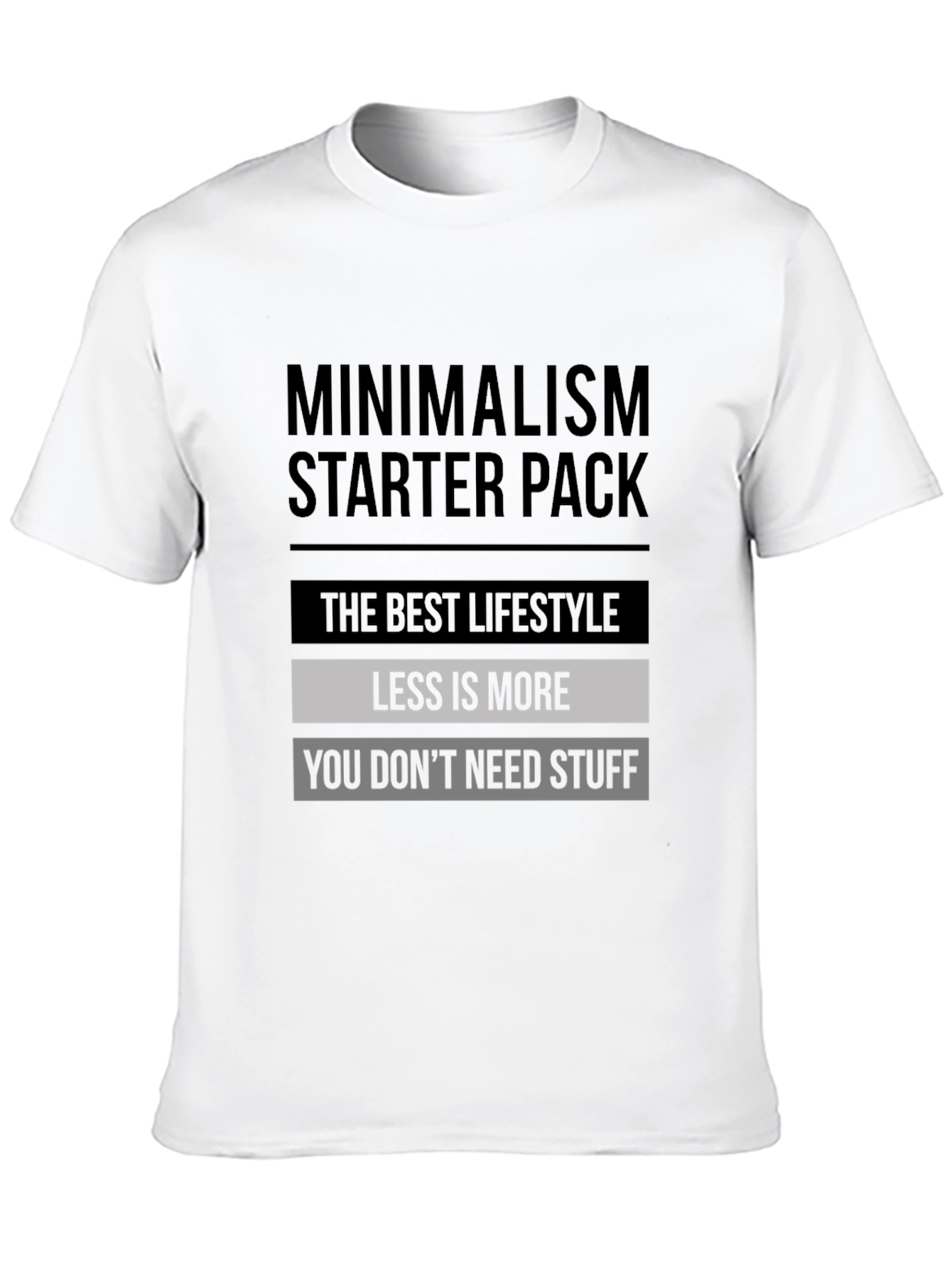 Minimalism Starter Pack Graphic Tee