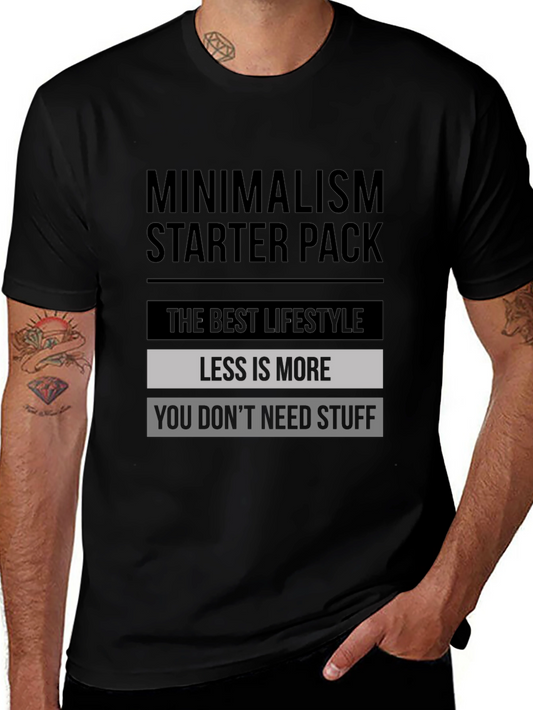 Minimalism Starter Pack Graphic Tee