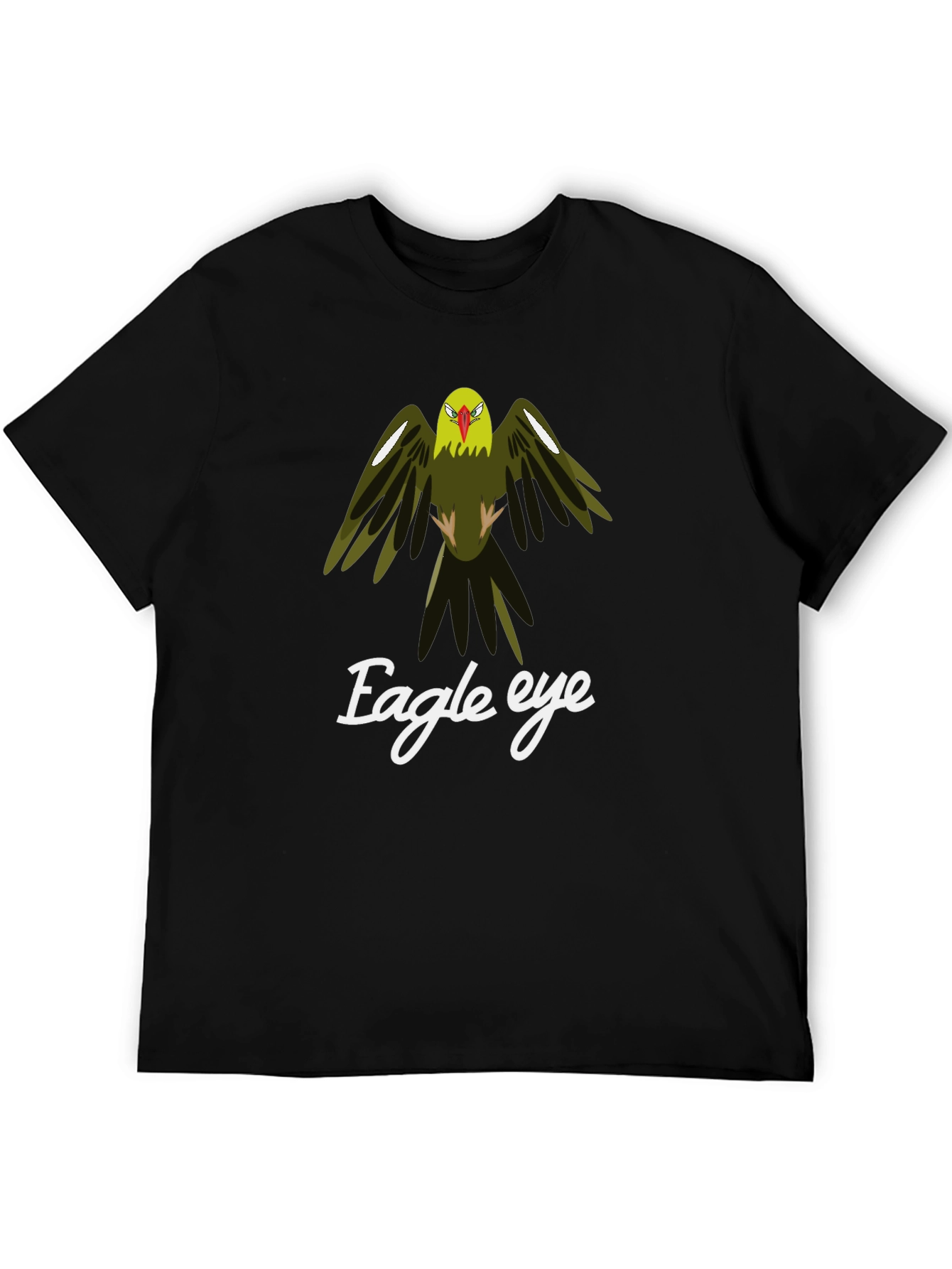 Eagle Eye Graphic Tee - Mens Black T-Shirt