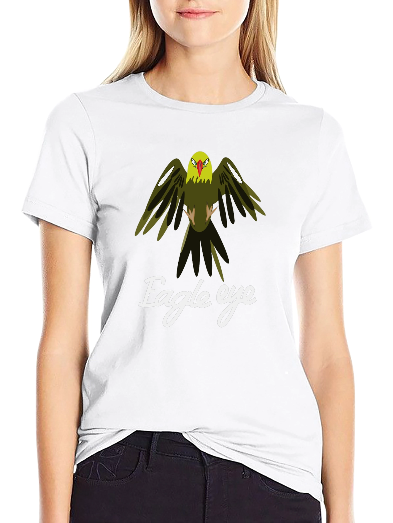 Eagle Eye Graphic Tee - Mens Black T-Shirt