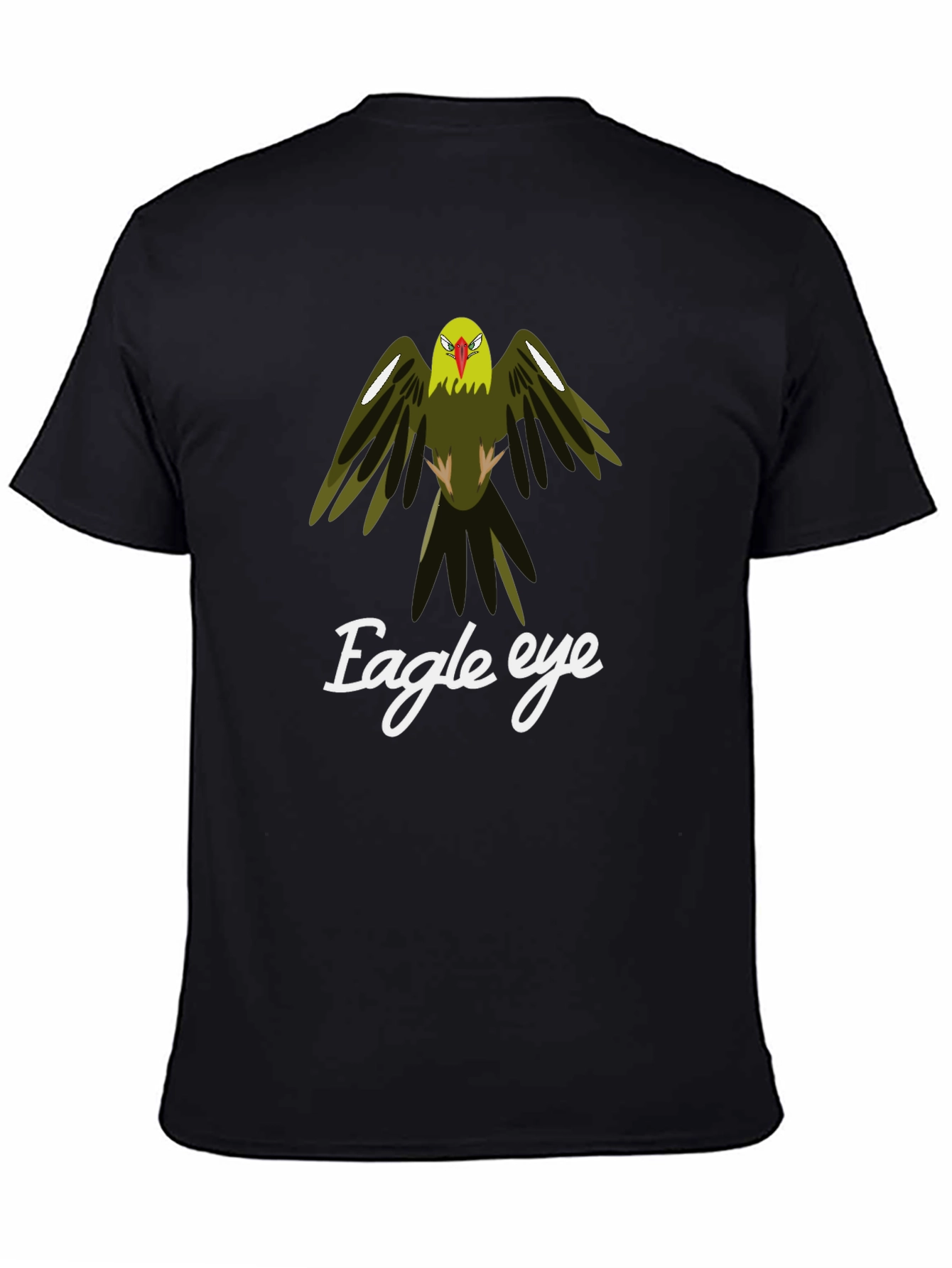 Eagle Eye Graphic Tee - Mens Black T-Shirt