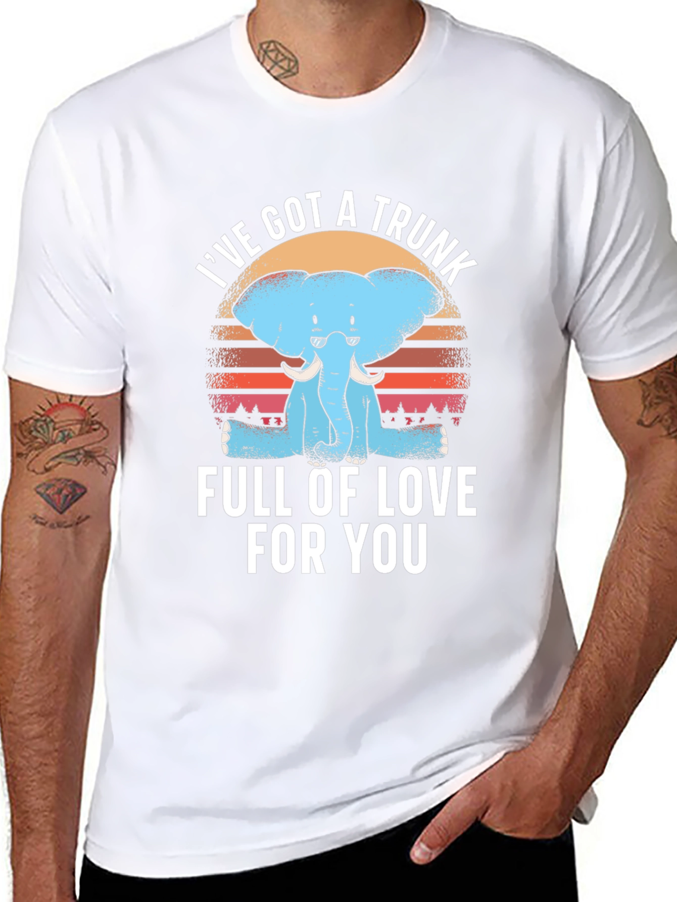 Elephant Trunk of Love Graphic Tee