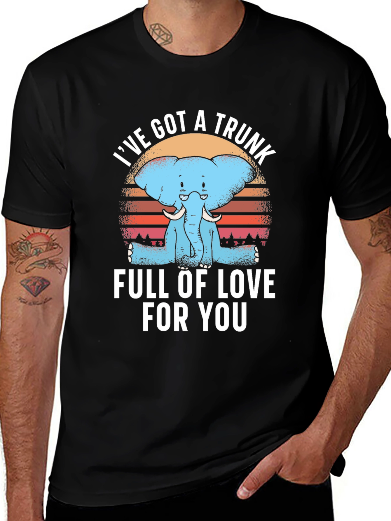 Elephant Trunk of Love Graphic Tee