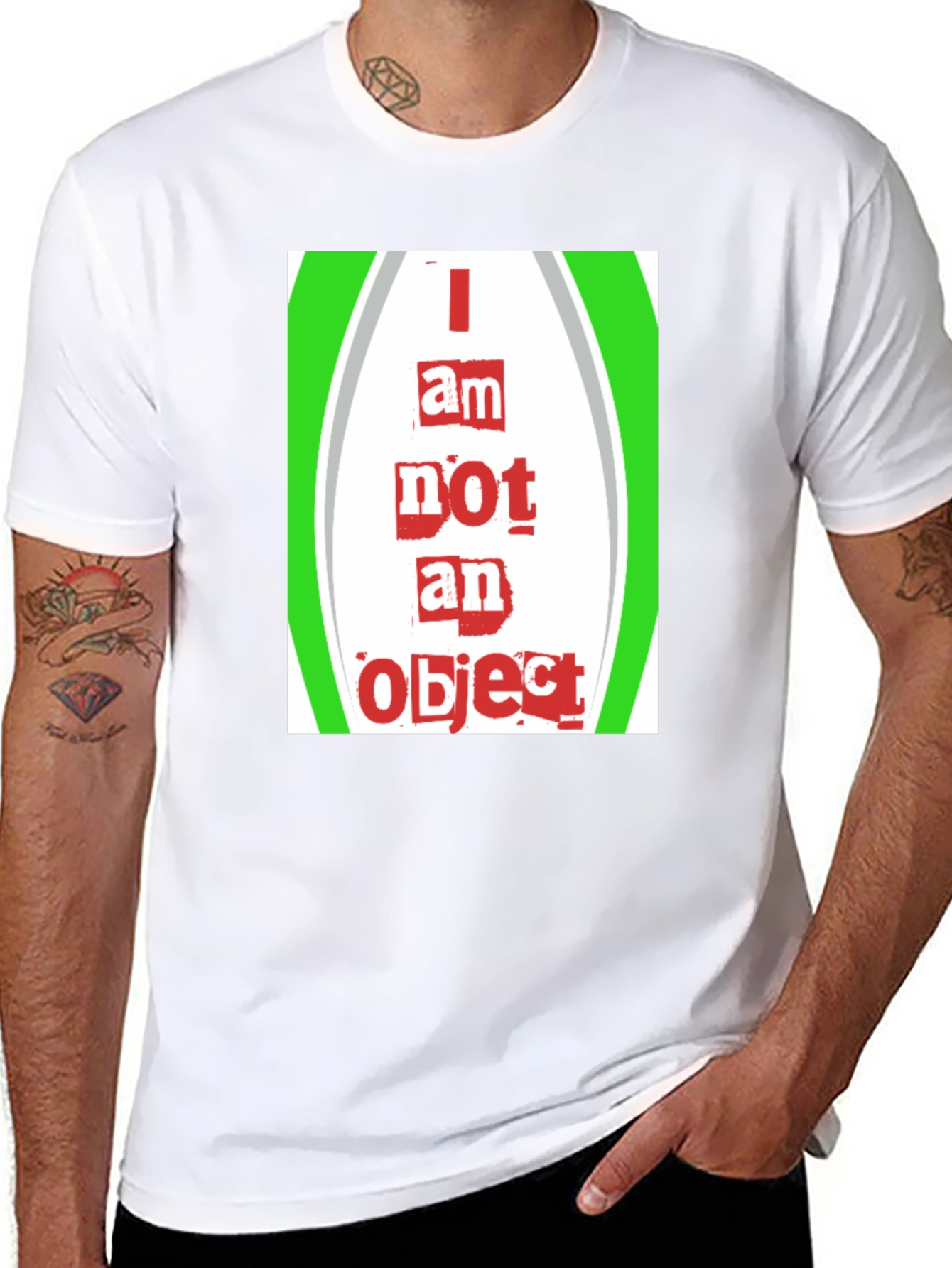 I Am Not An Object Graphic Tee