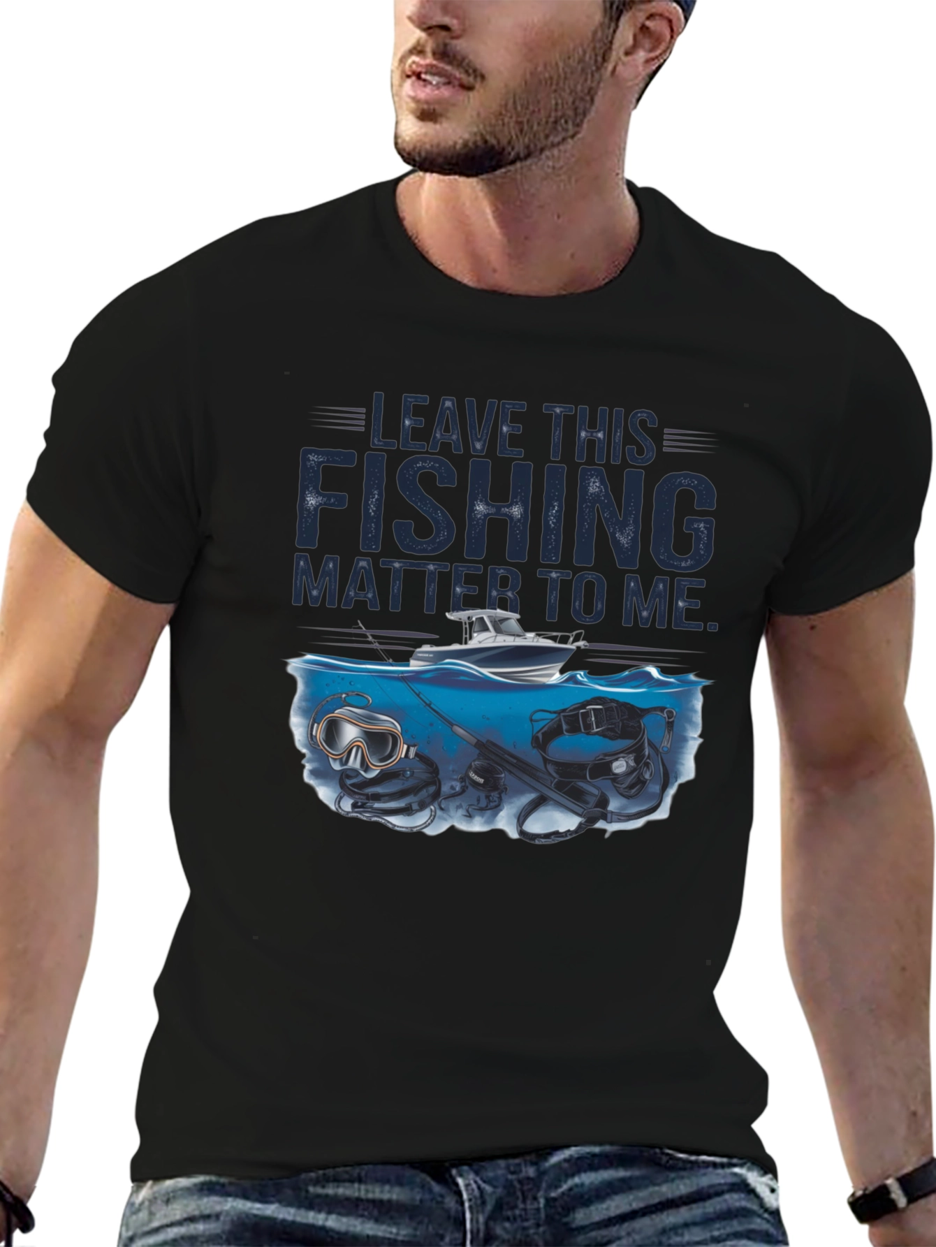 Fishing T-Shirt - Leave This Fishing Matter To Me