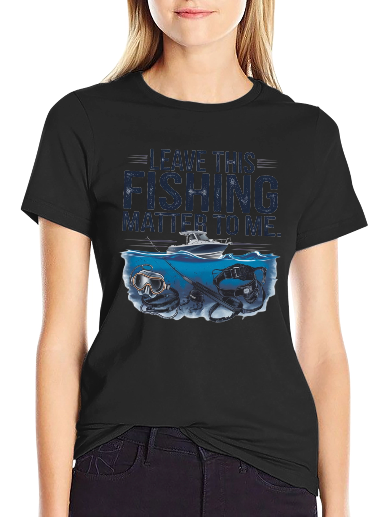 Fishing T-Shirt - Leave This Fishing Matter To Me
